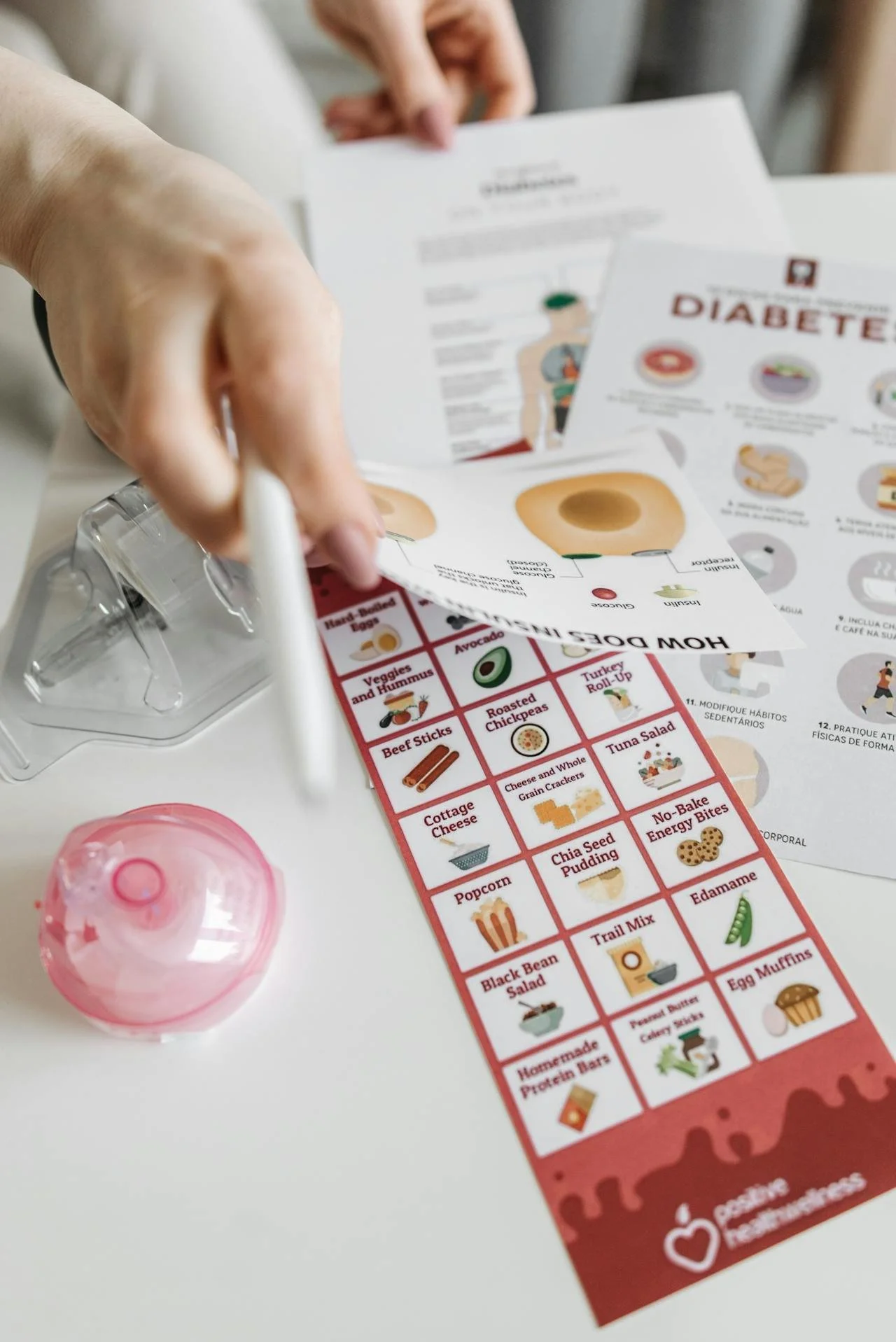 Printed patient information materials for a clinical study — pharmaceutical print design and clinical trial branding by 6 Egg Design