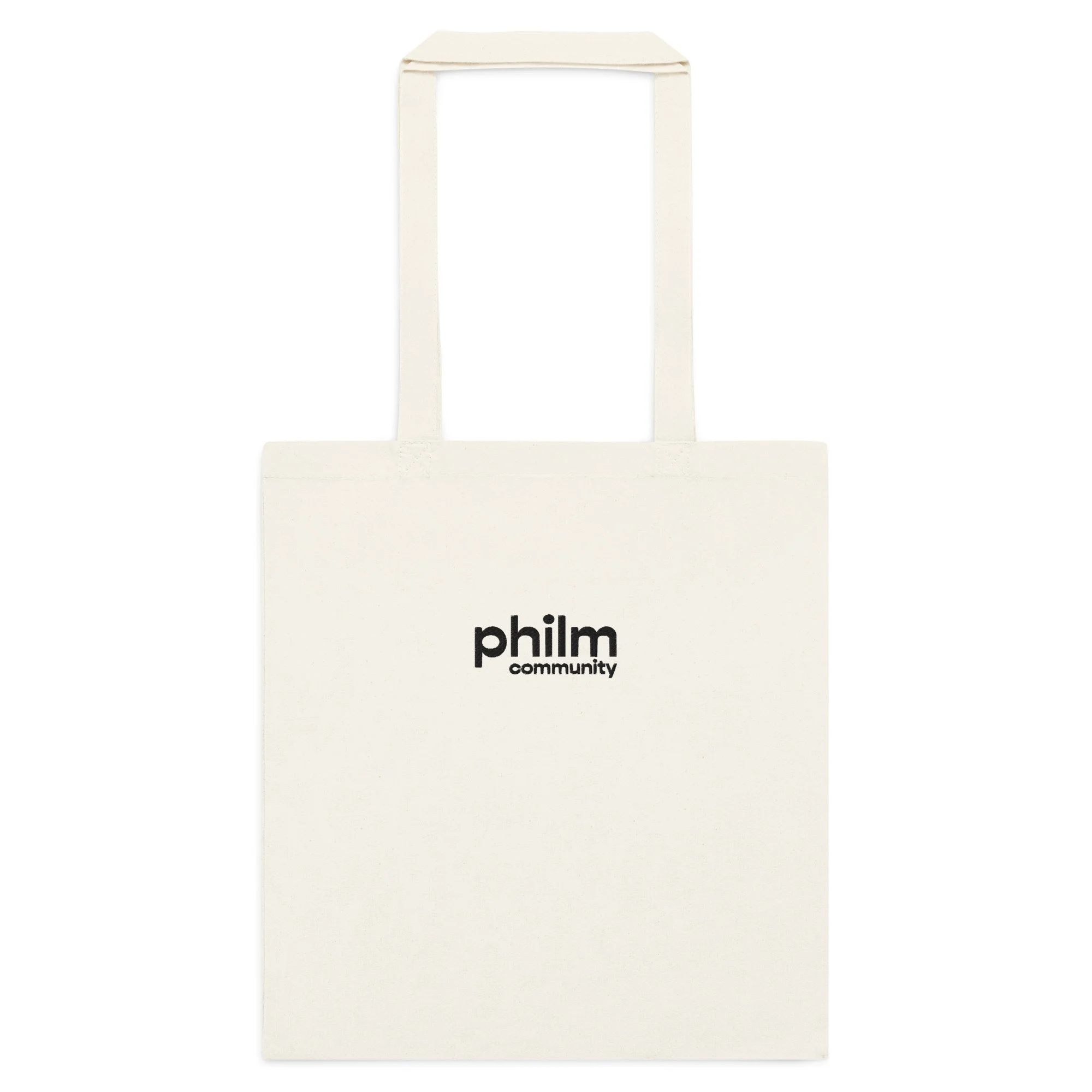 Philm Community Embroidered Tote Bag