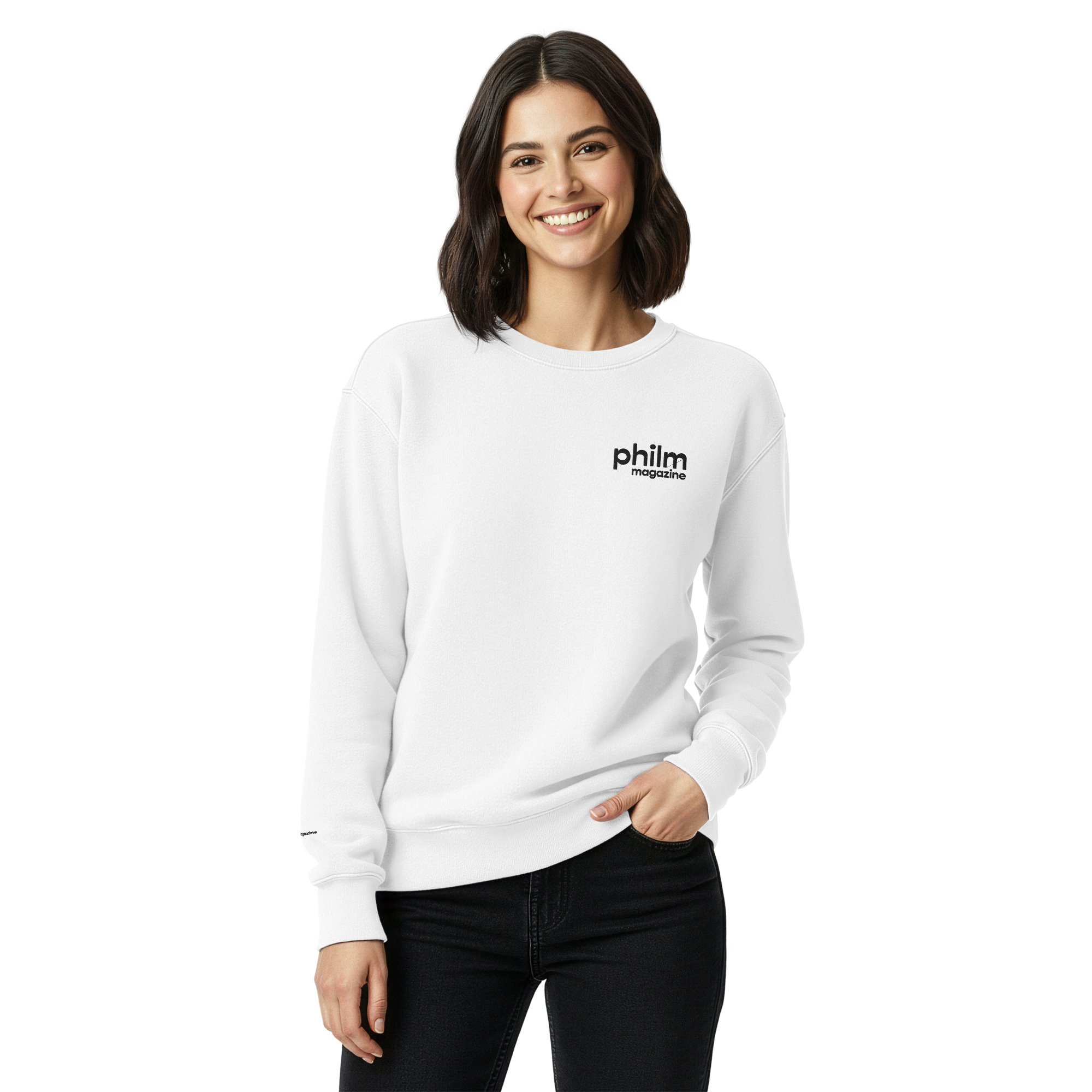 Philm Magazine Embroidered Sweatshirt