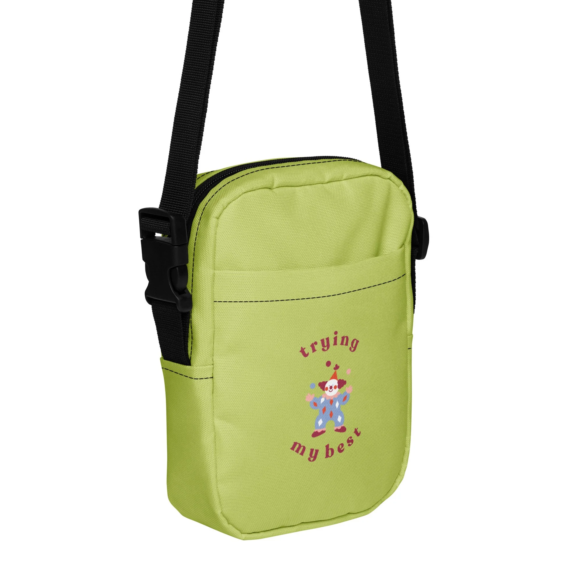 Trying My Best Utility Crossbody Bag