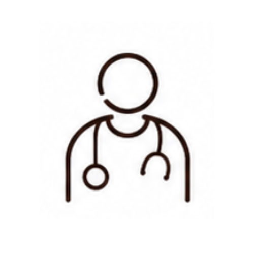 Icon symbolizing therapy for physicians