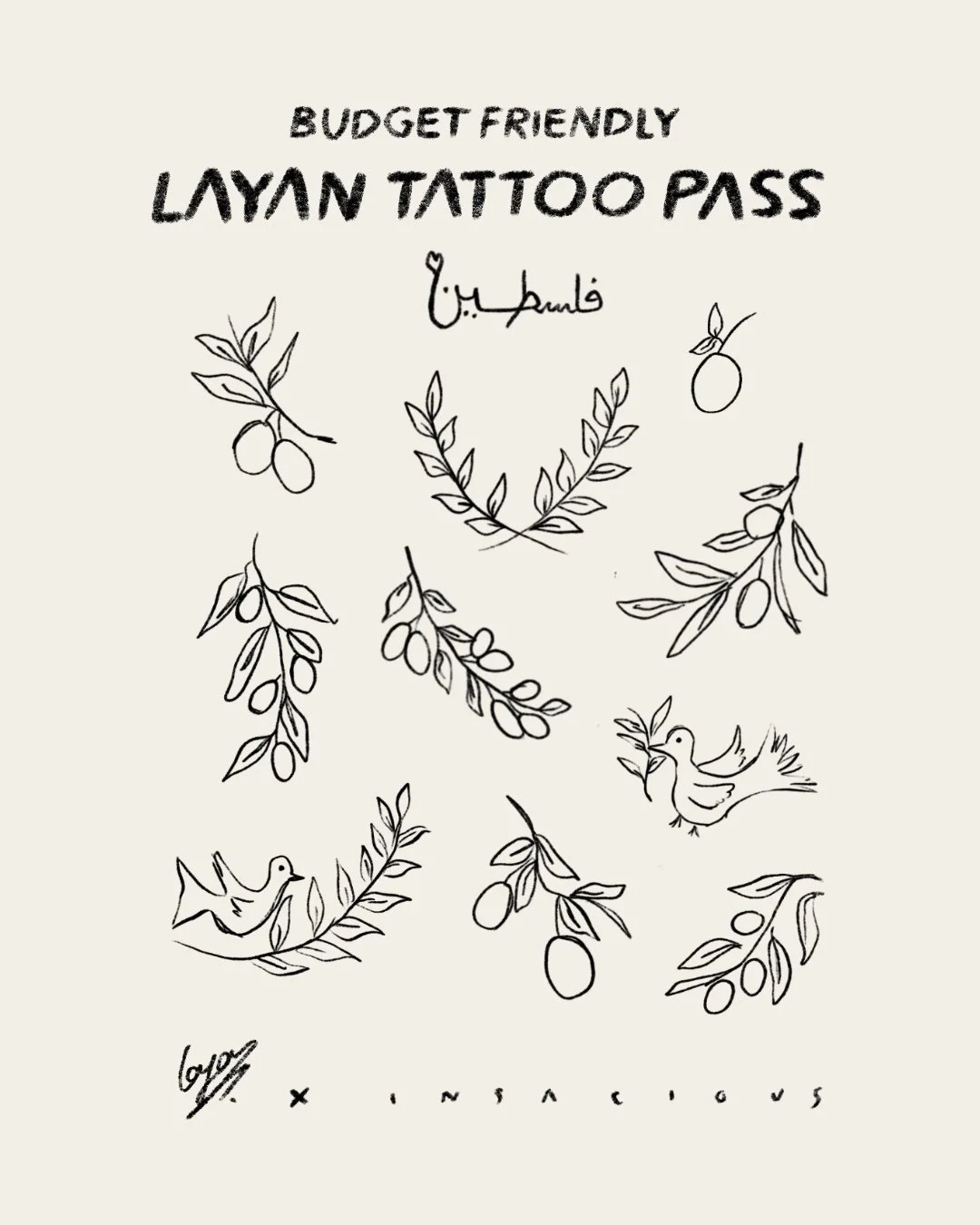 *budget friendly* LAYAN TATTOO PASS