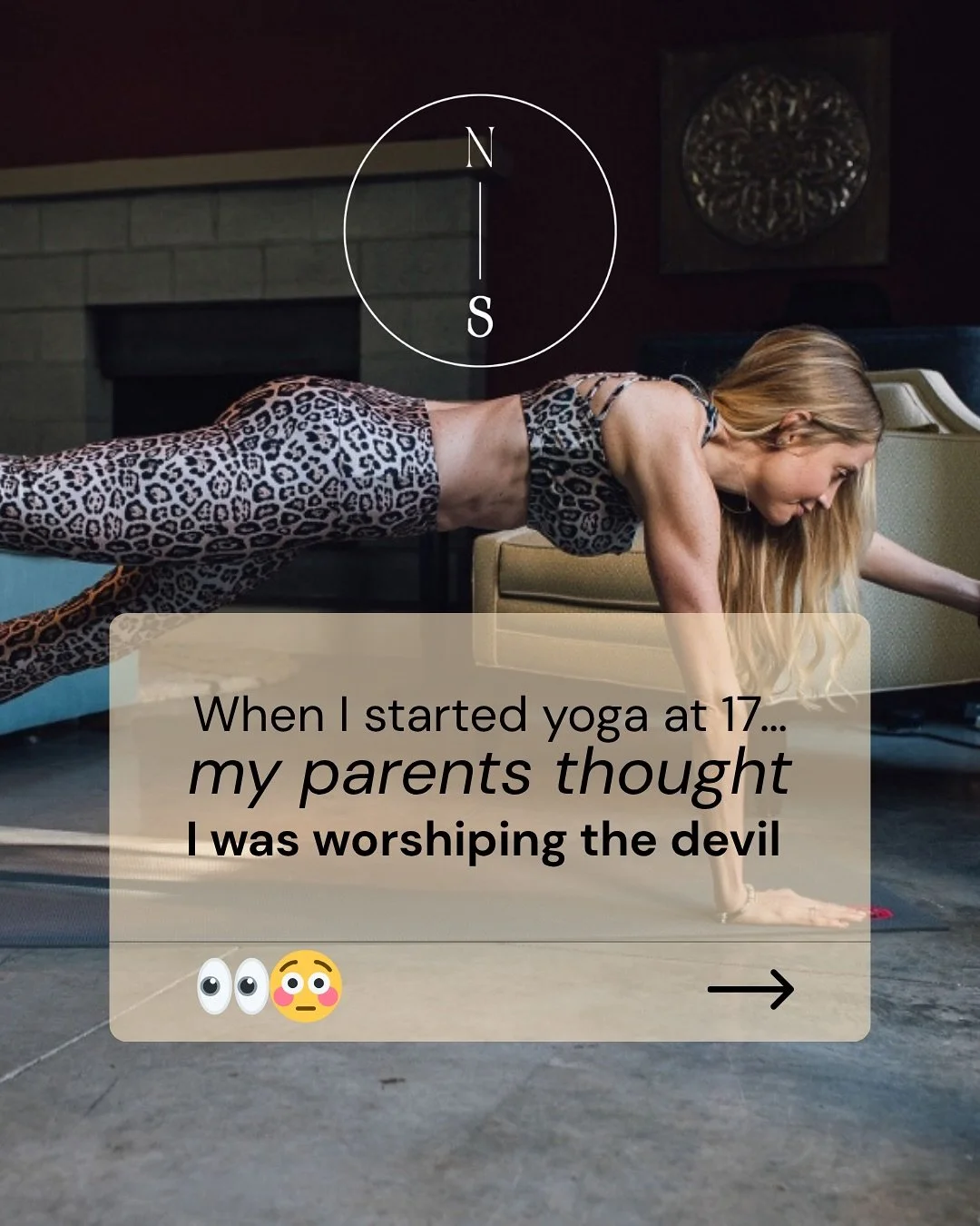 Yep, when I first started practicing yoga at 17, my parents thought I was worshiping the devil. 👀

The truth? They were just afraid of the unknown.

After scoliosis spinal fusion surgery, I turned to yoga for relief&mdash;and what I found was healin
