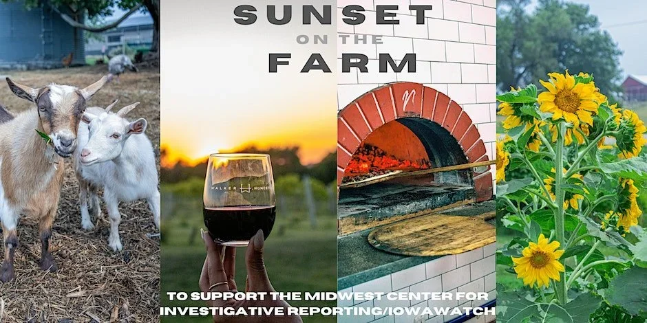 Walker Homestead- Sunset on the Farm: An Evening to Support Investigate Midwest & IowaWatch