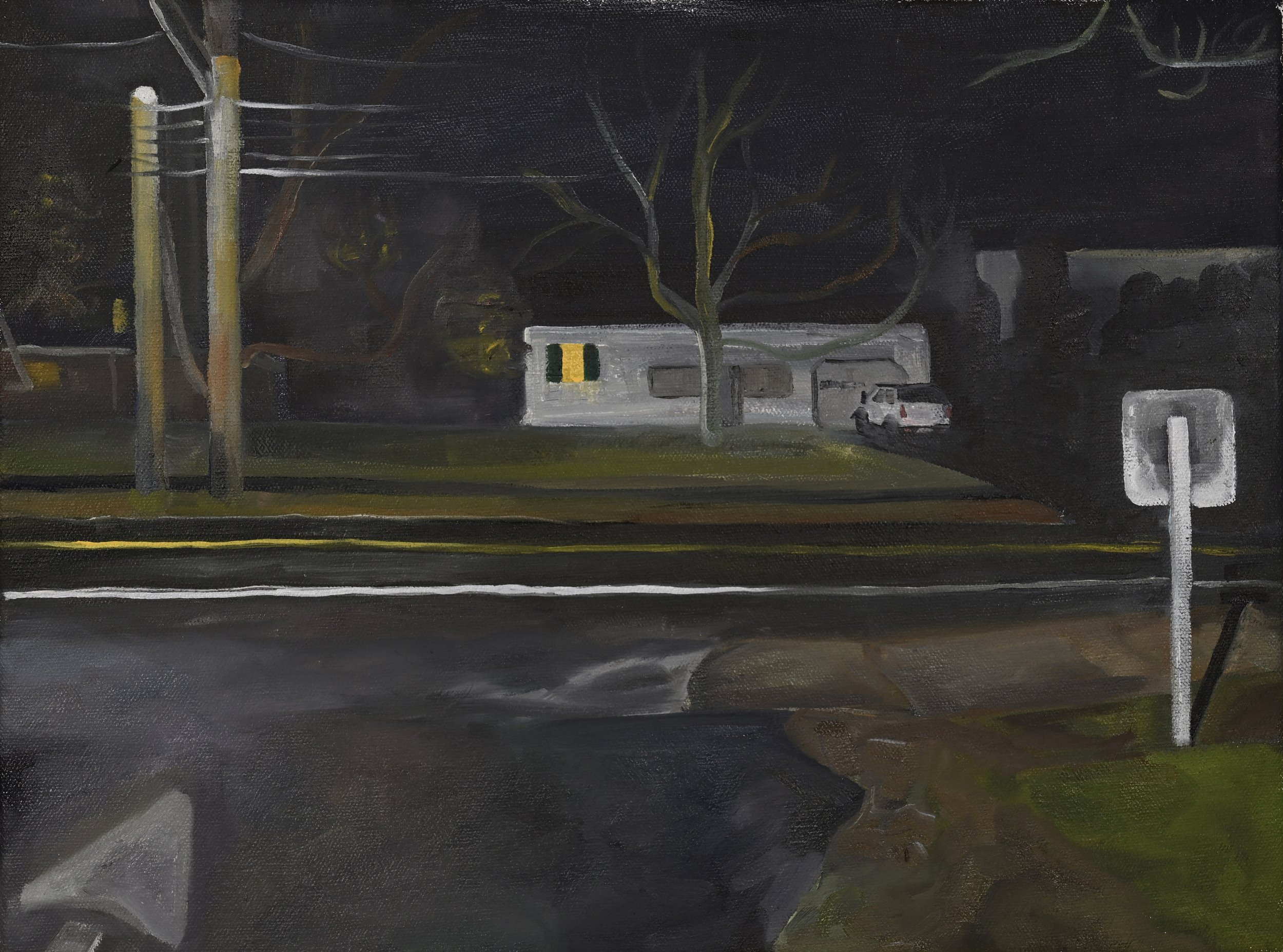 S Park St, Oil on canvas, 16 in. x 12 in., 2025