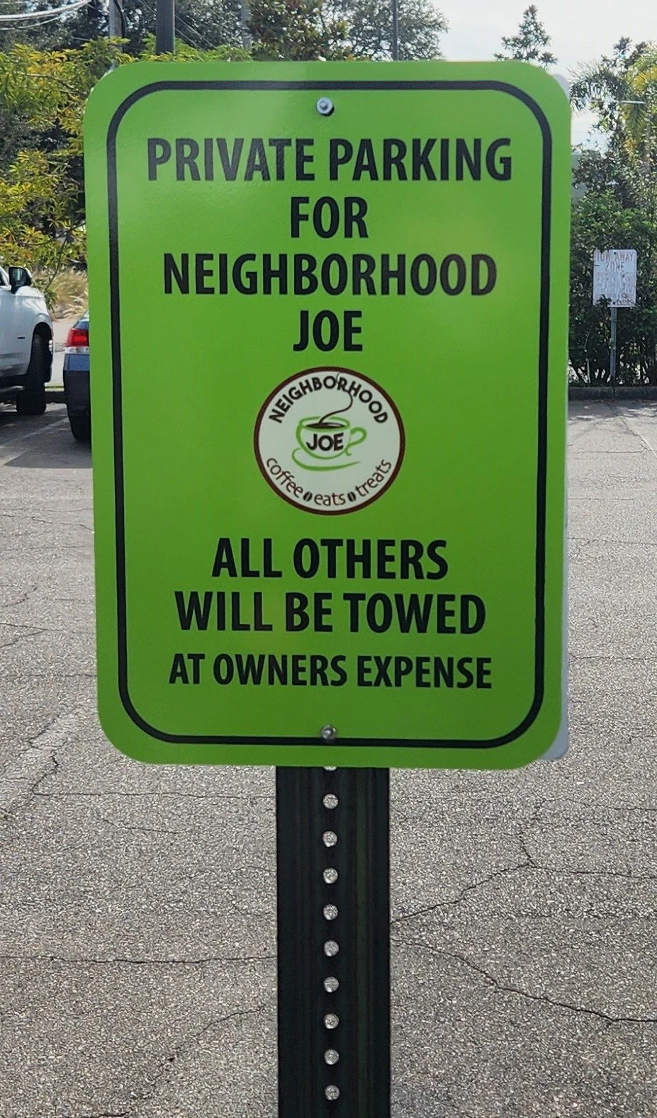 NEIGHBOR JOES PARKING SIGN.jpg