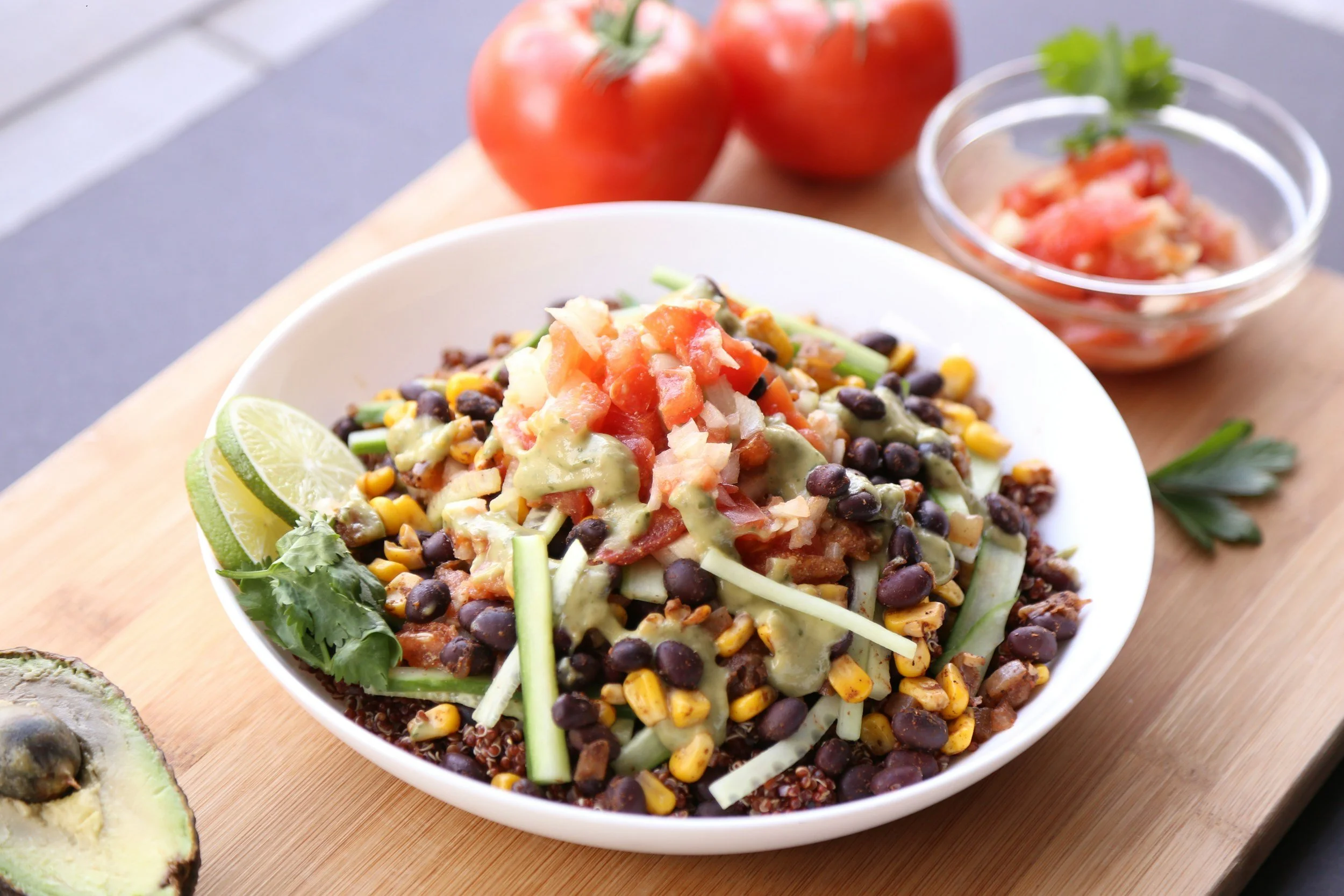 Vegetarian Burrito Bowls