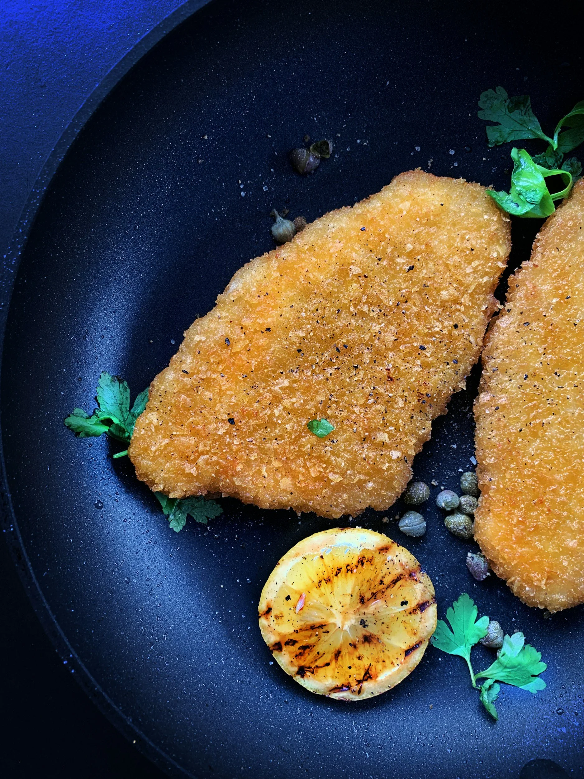 Chicken Piccata with Orzo