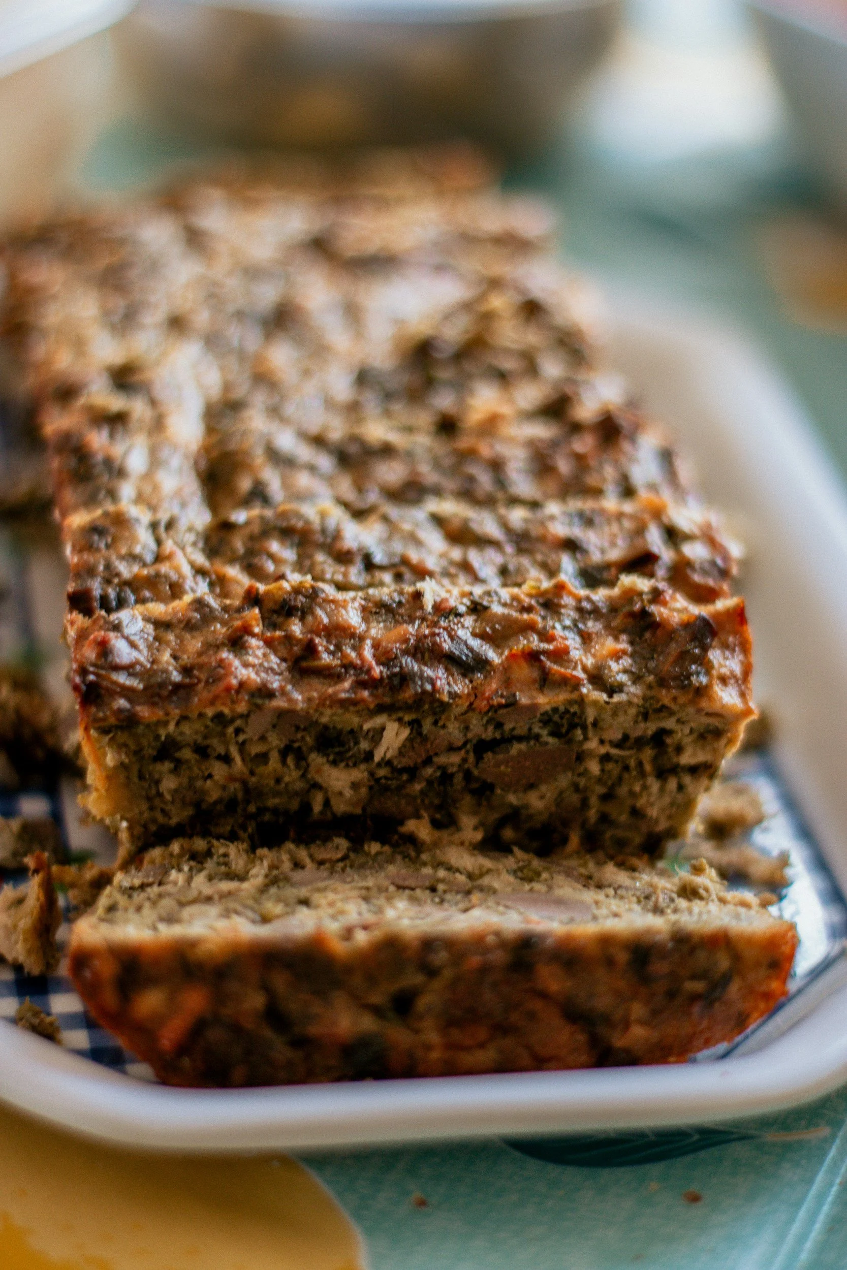 Turkey Meatloaf with Mashed Sweet Potatoes