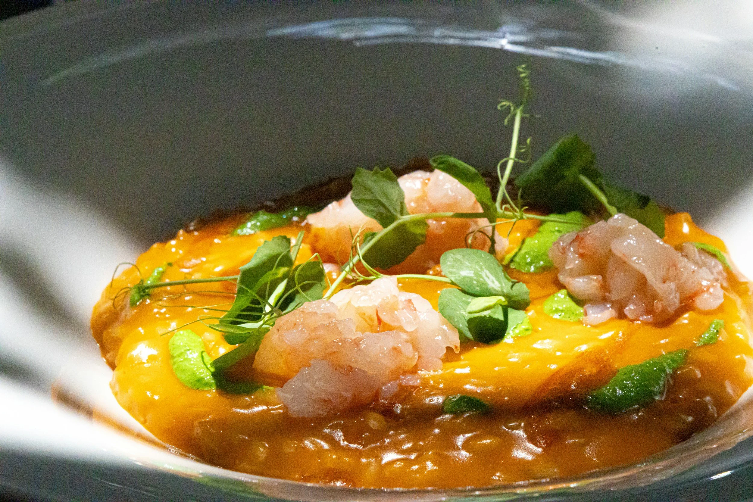 Coconut Shrimp with Mango Rice