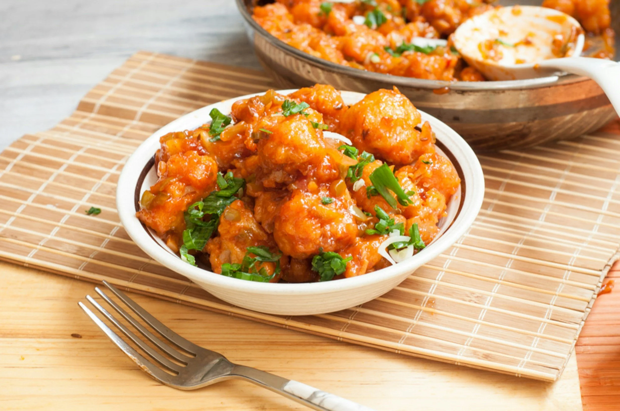 Buffalo Cauliflower Quinoa Bowls