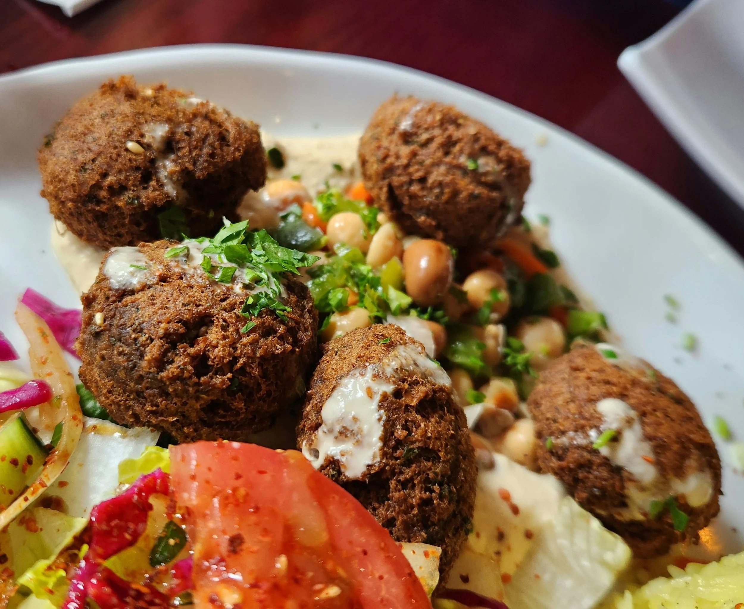 Falafel Bowls with Tahini Sauce