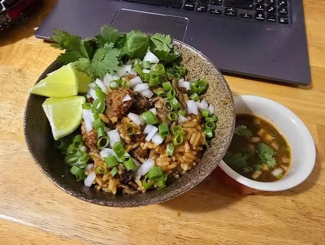 Beef Birria Rice Bowls