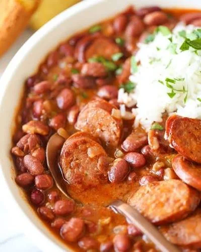 Andouille Sausage and Red Beans with Rice