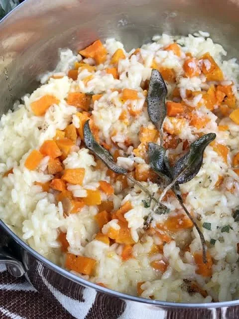 Butternut Squash and Sage Risotto
