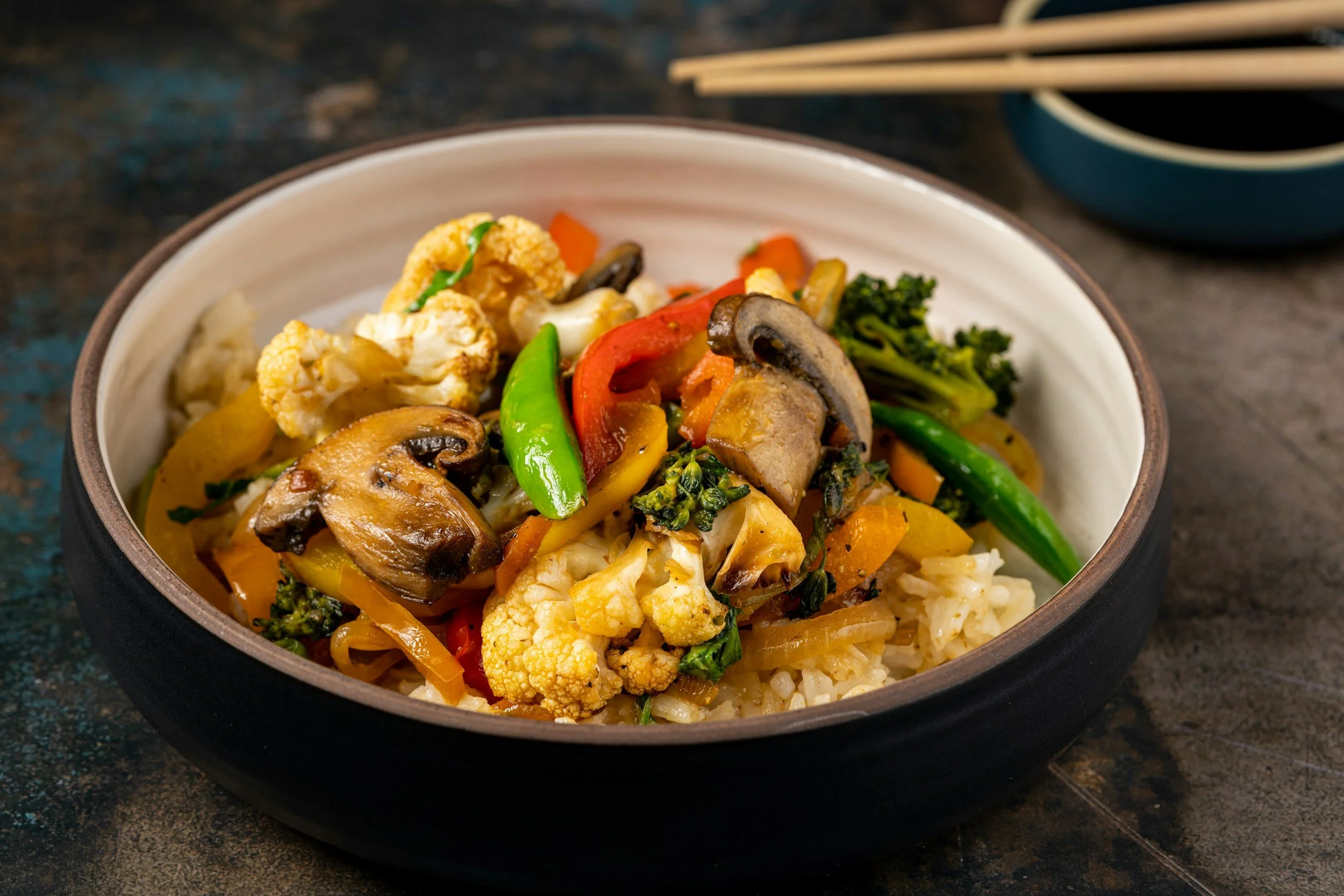 Green Curry Vegetable Bowls