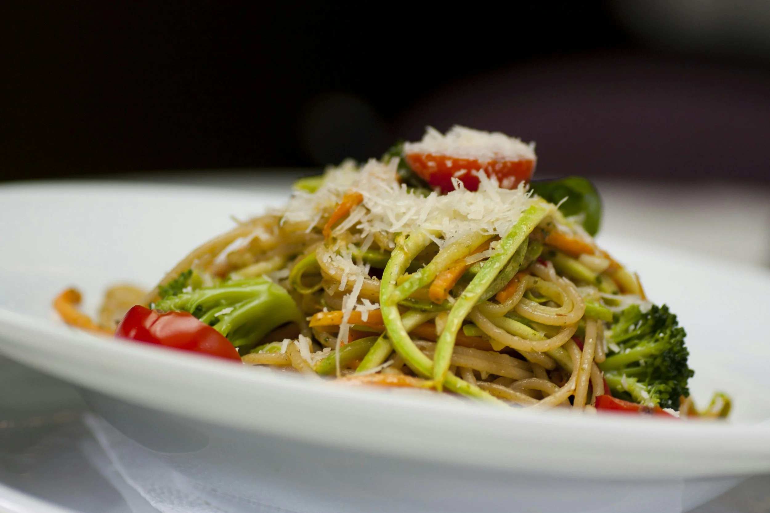 Zucchini Noodle Primavera