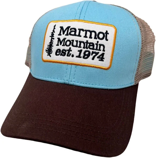 Retro Marmot Trucker Cap