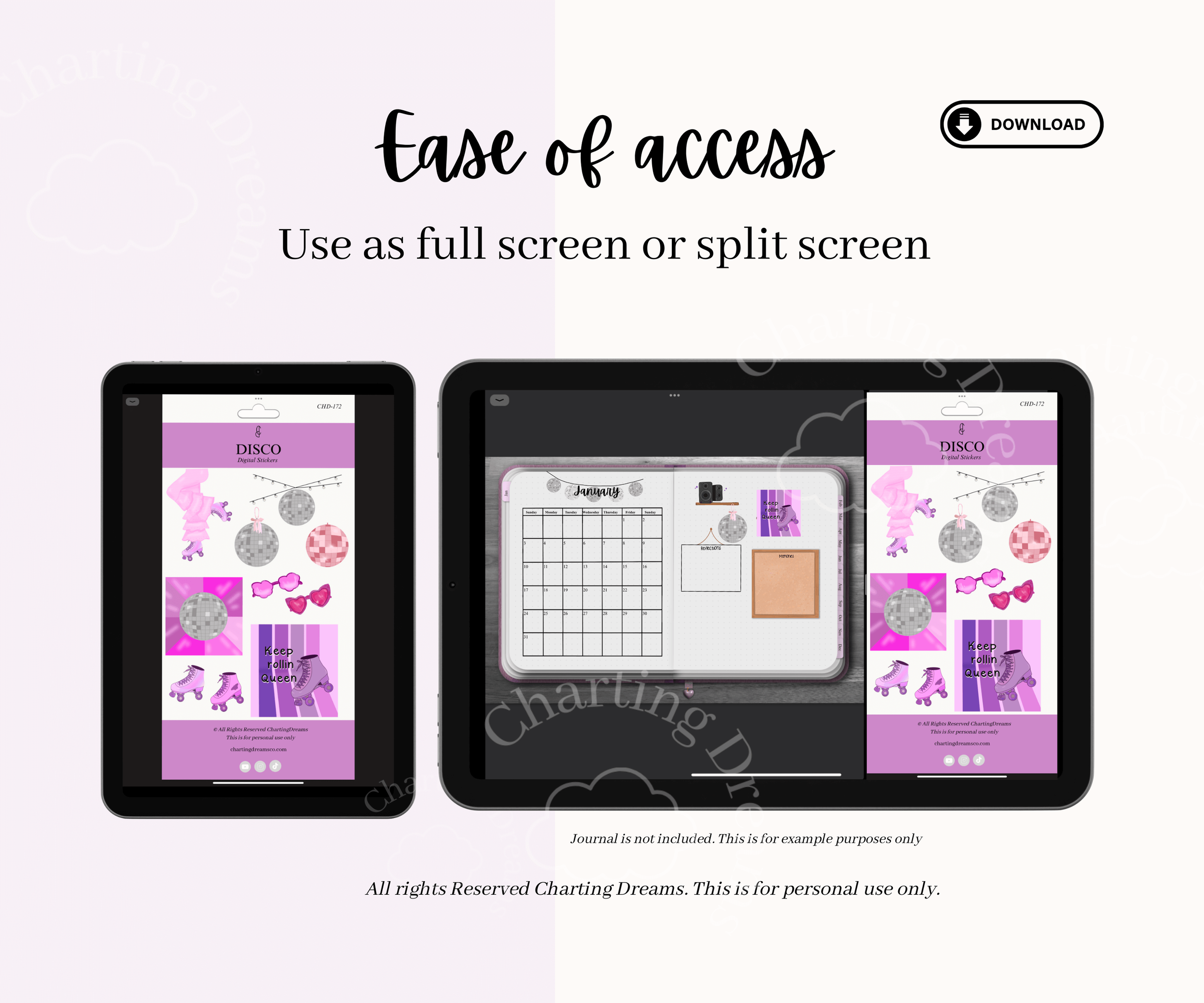 Use this sticker book in split screen or as full screen in Goodntoes on your ipad
