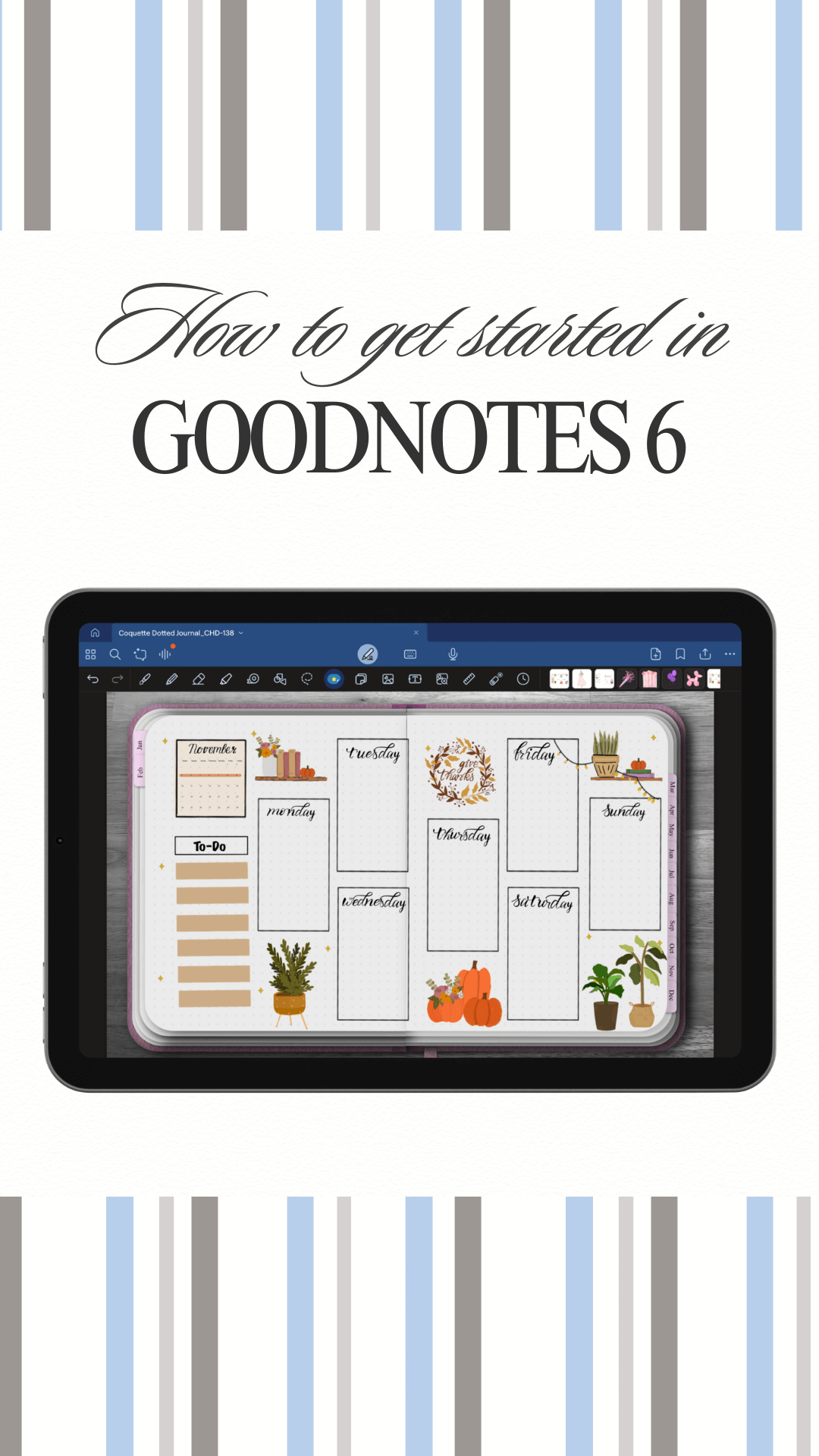 Goodnotes For Beginners Charting Dreams