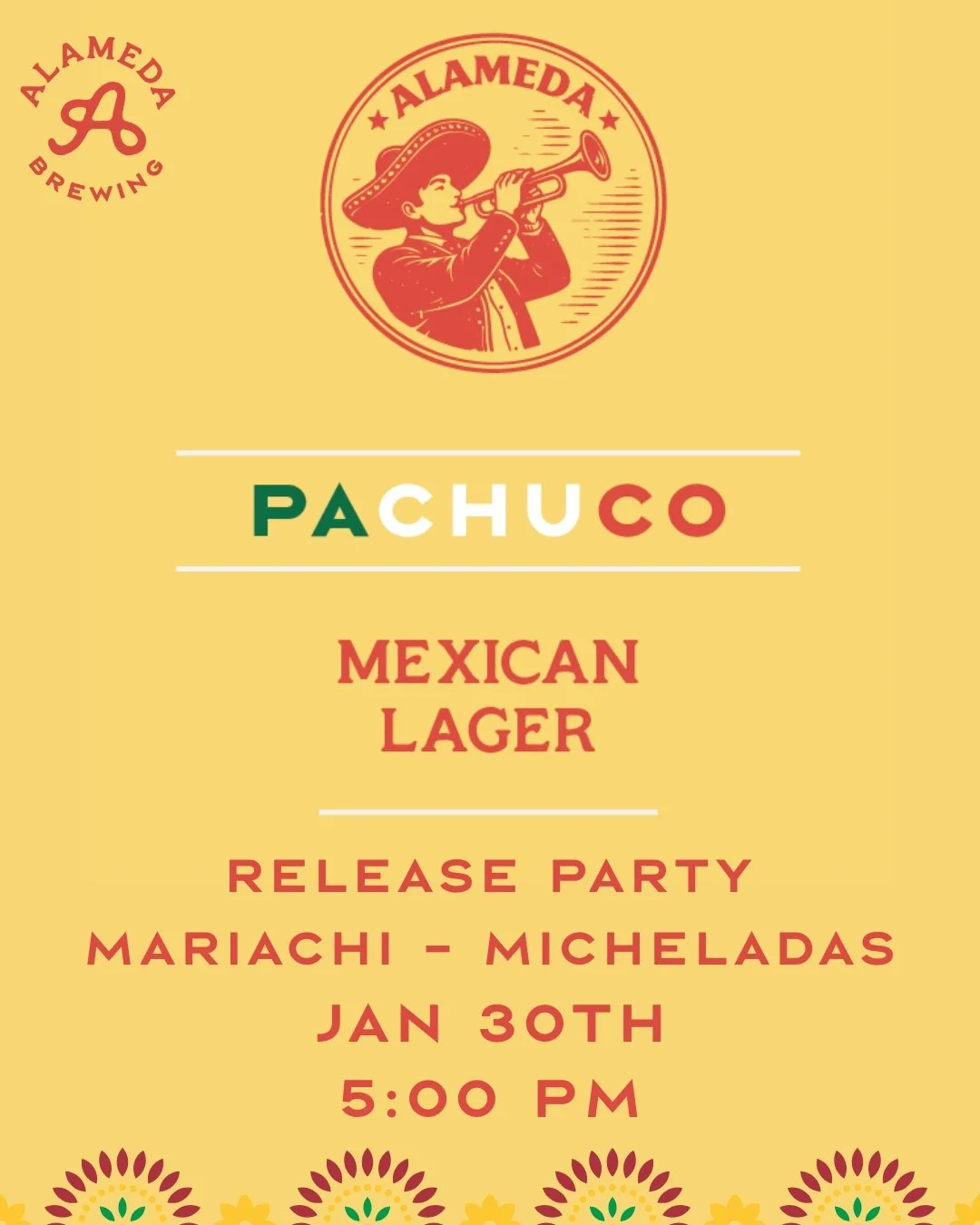 PACHUCO - Mexican Lager Release Party