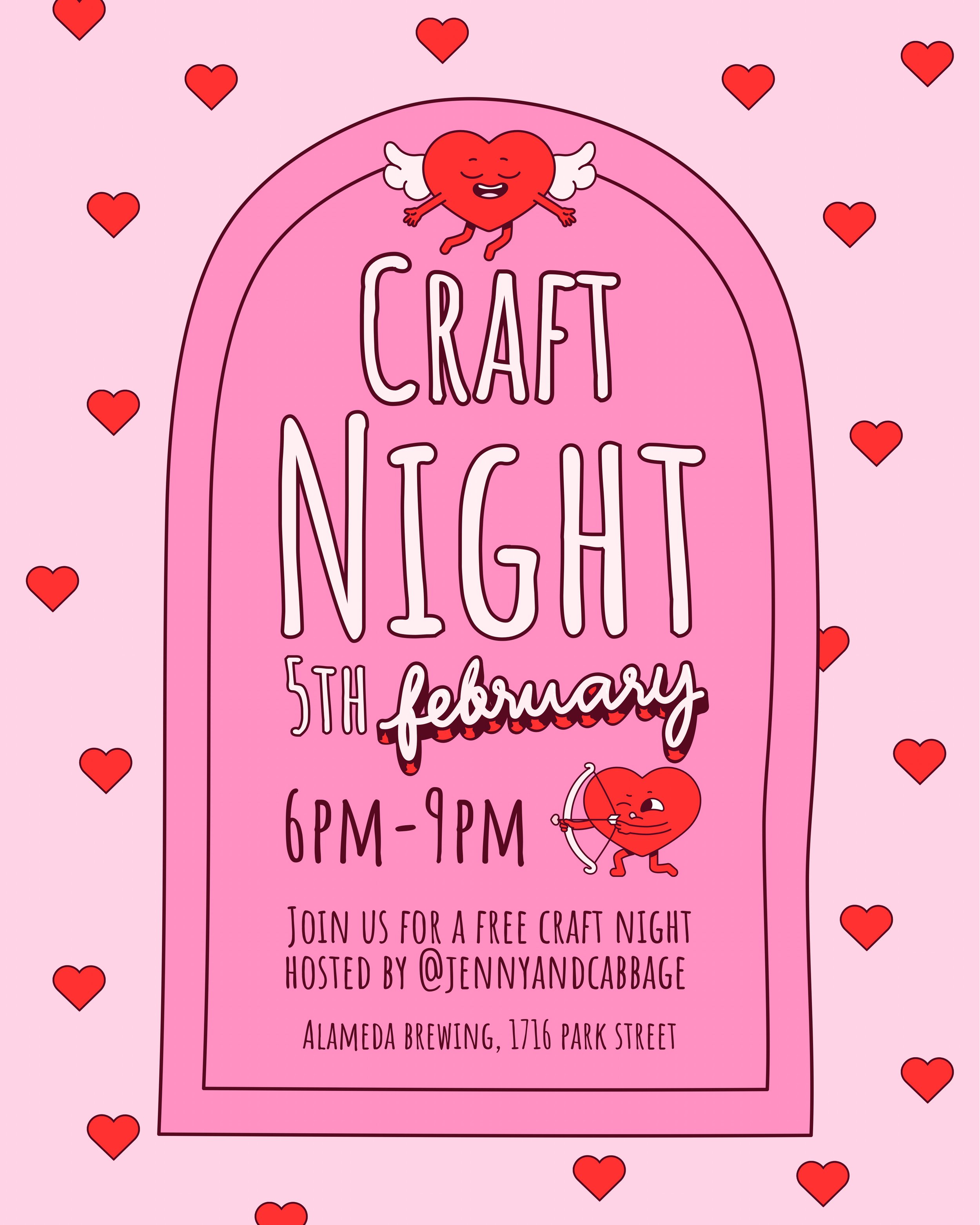 Craft Night with Jennyandcabbage