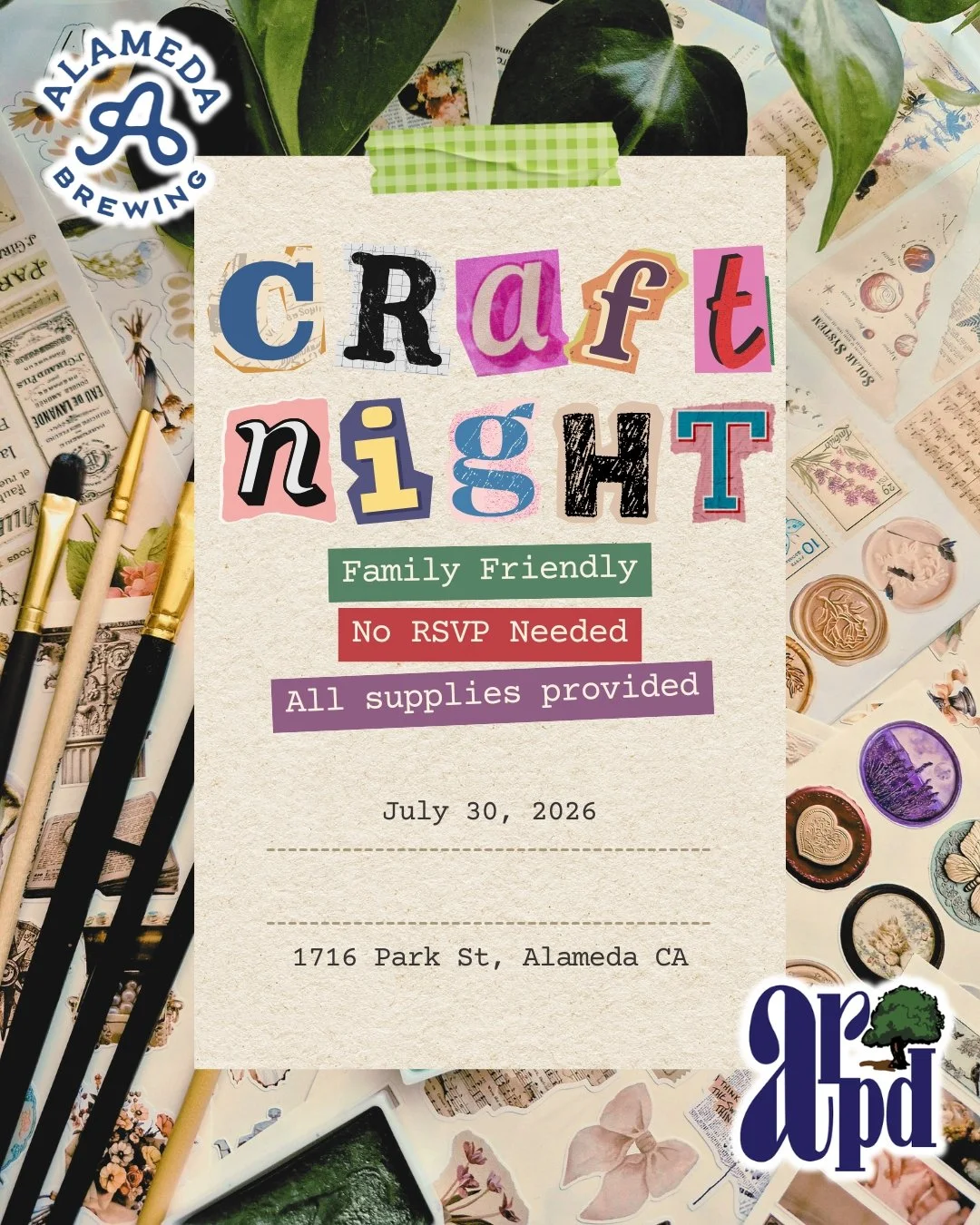 Craft Night w/ APRD