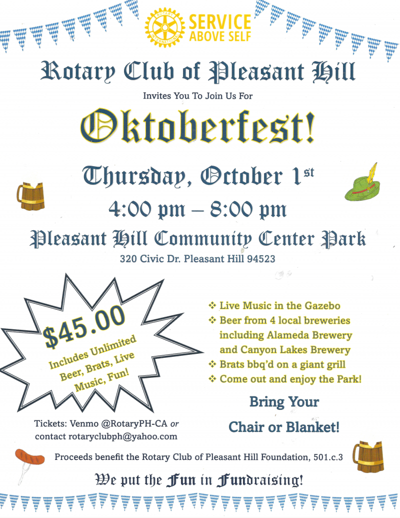 Rotary Club of Pleasant Hill Oktoberfest