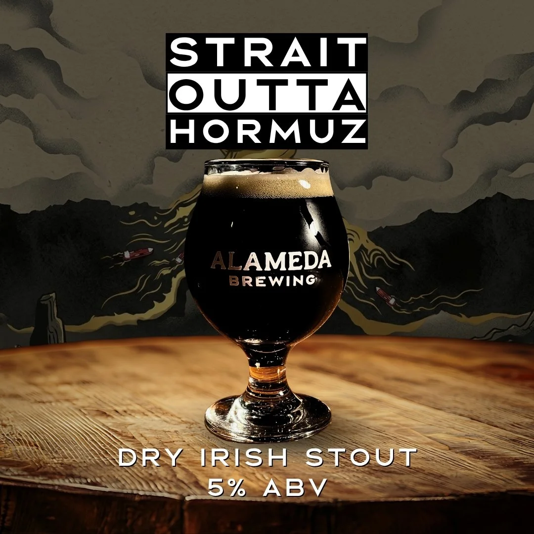 Visit Strait Outta Hormuz, our dry Irish Stout page
