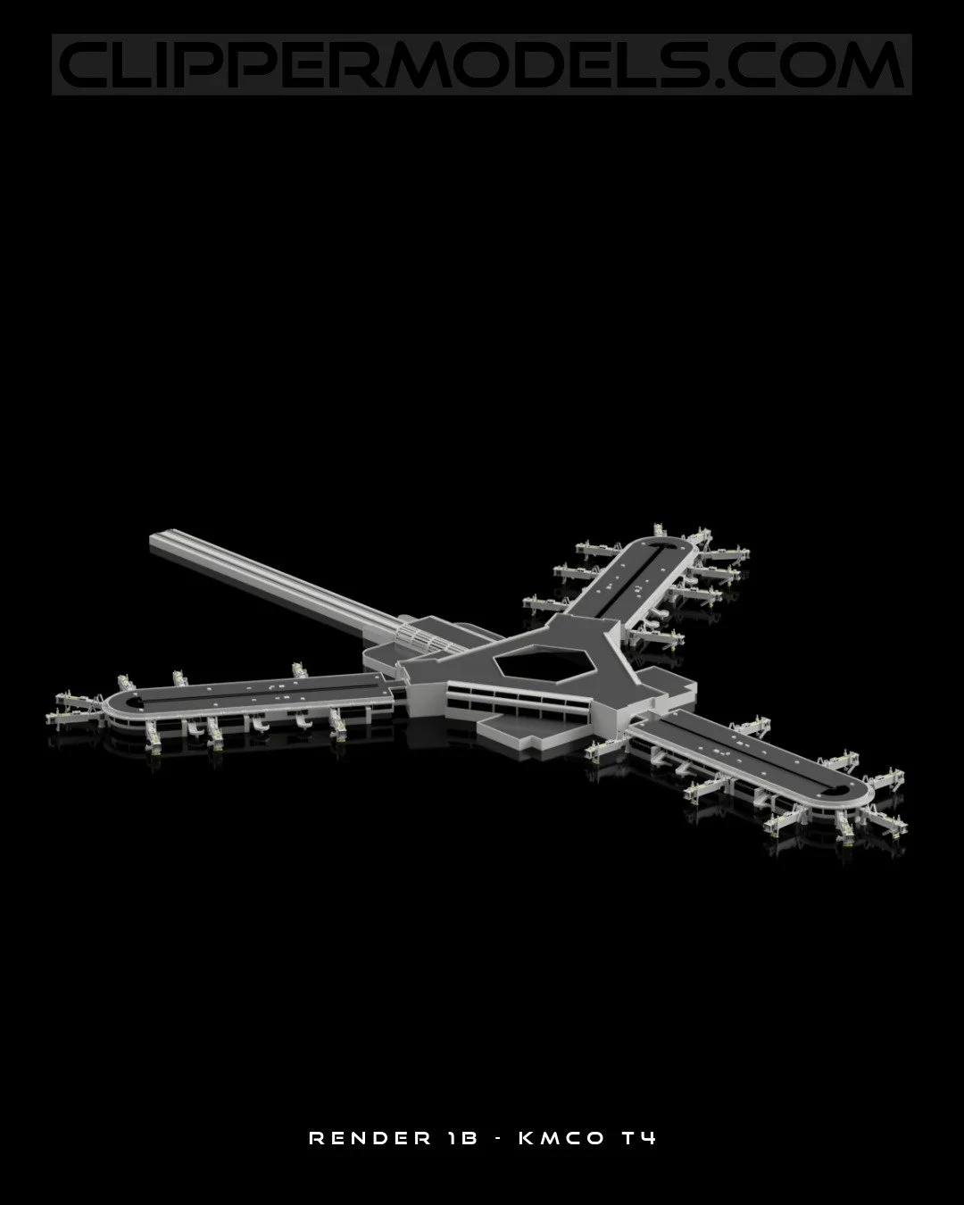 We’re back with our latest project! This is our brand-new Terminal 4 for Orlando International Airport (MCO)!
It’s currently in development, but these renders give a sneak peek at what’s coming. This terminal will be the first relea