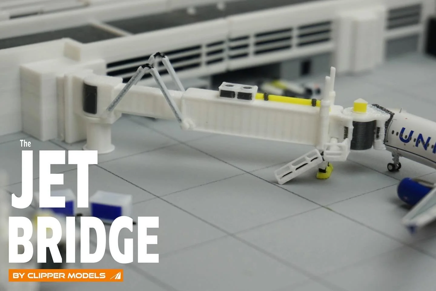 Introducing our brand new 1:400 jetbridges! Available now for purchase on CLIPPERMODELS.COM. Precision 3D printed with incredible detail, featuring articulating arms and stairs made from flexible filament for added realism.
In collaboration with Tar