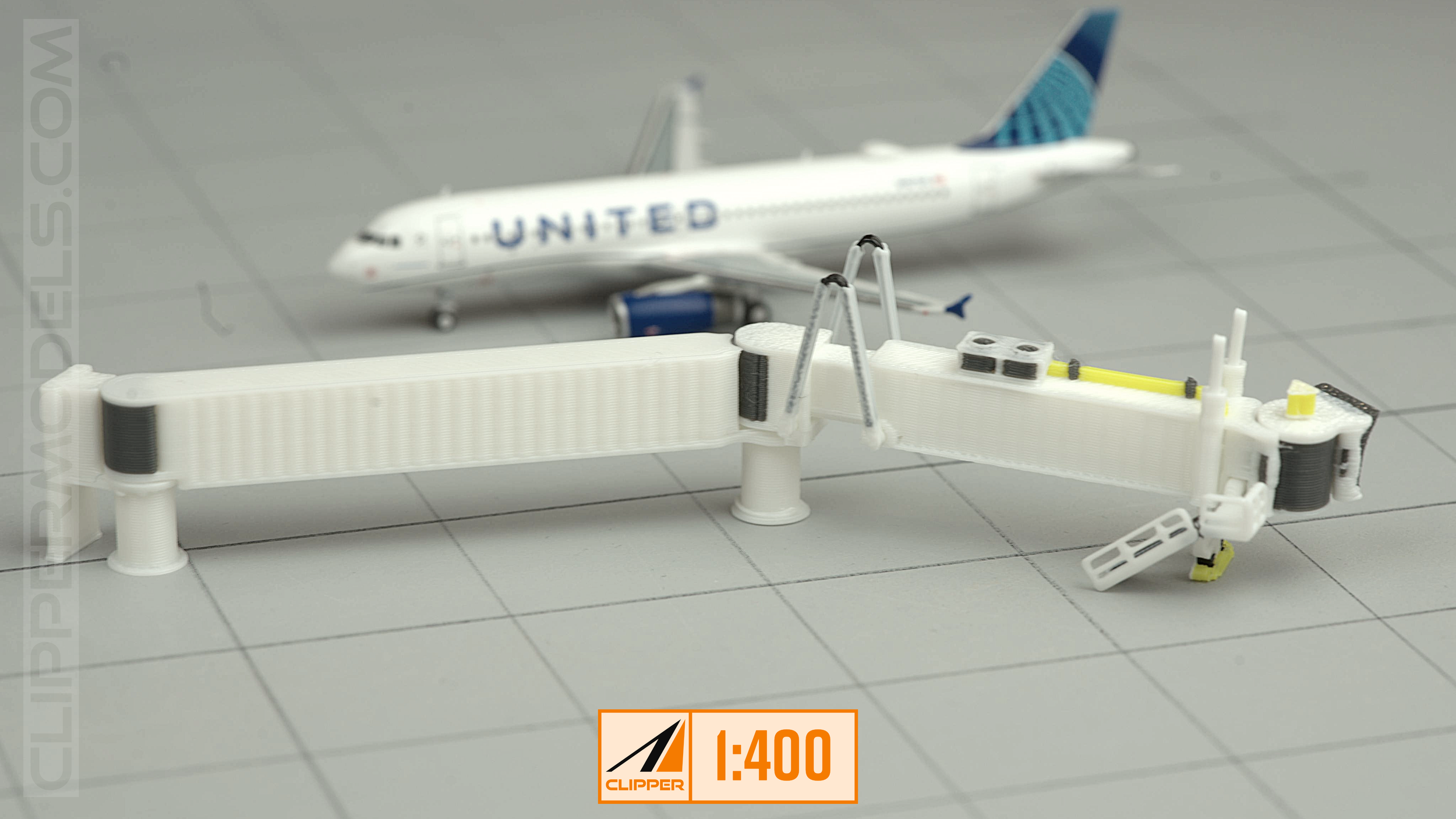 1:400 Jetbridge Extension + Dual Adapter