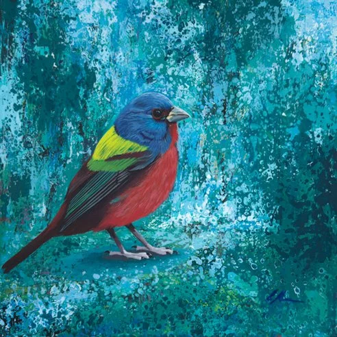 Painted Bunting: Art, Conservation, and a Changing Coastal Landscape
