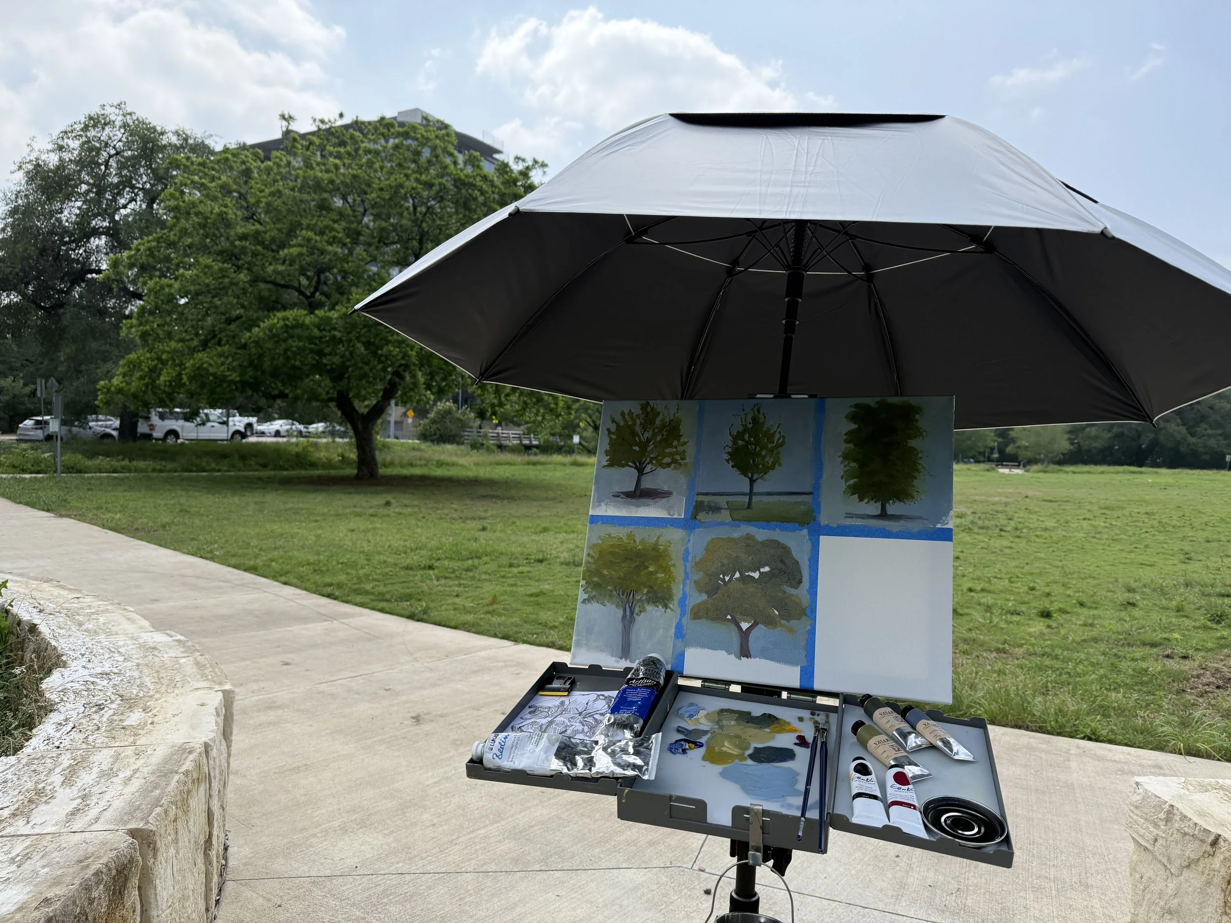 My First Plein Air Adventure (Or: How I Almost Forgot the Most Important Thing)