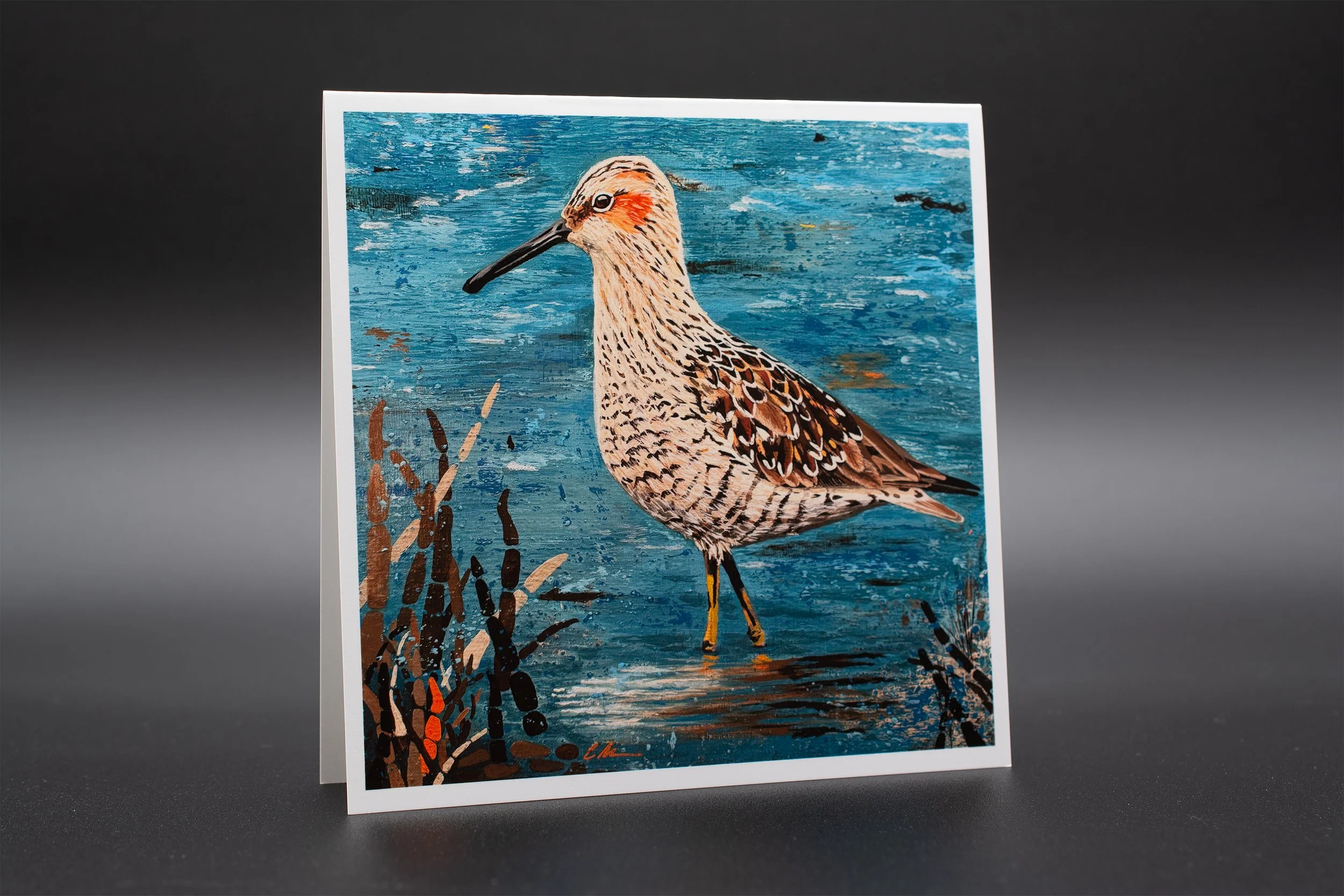 "In the Silent Current" Greeting Cards