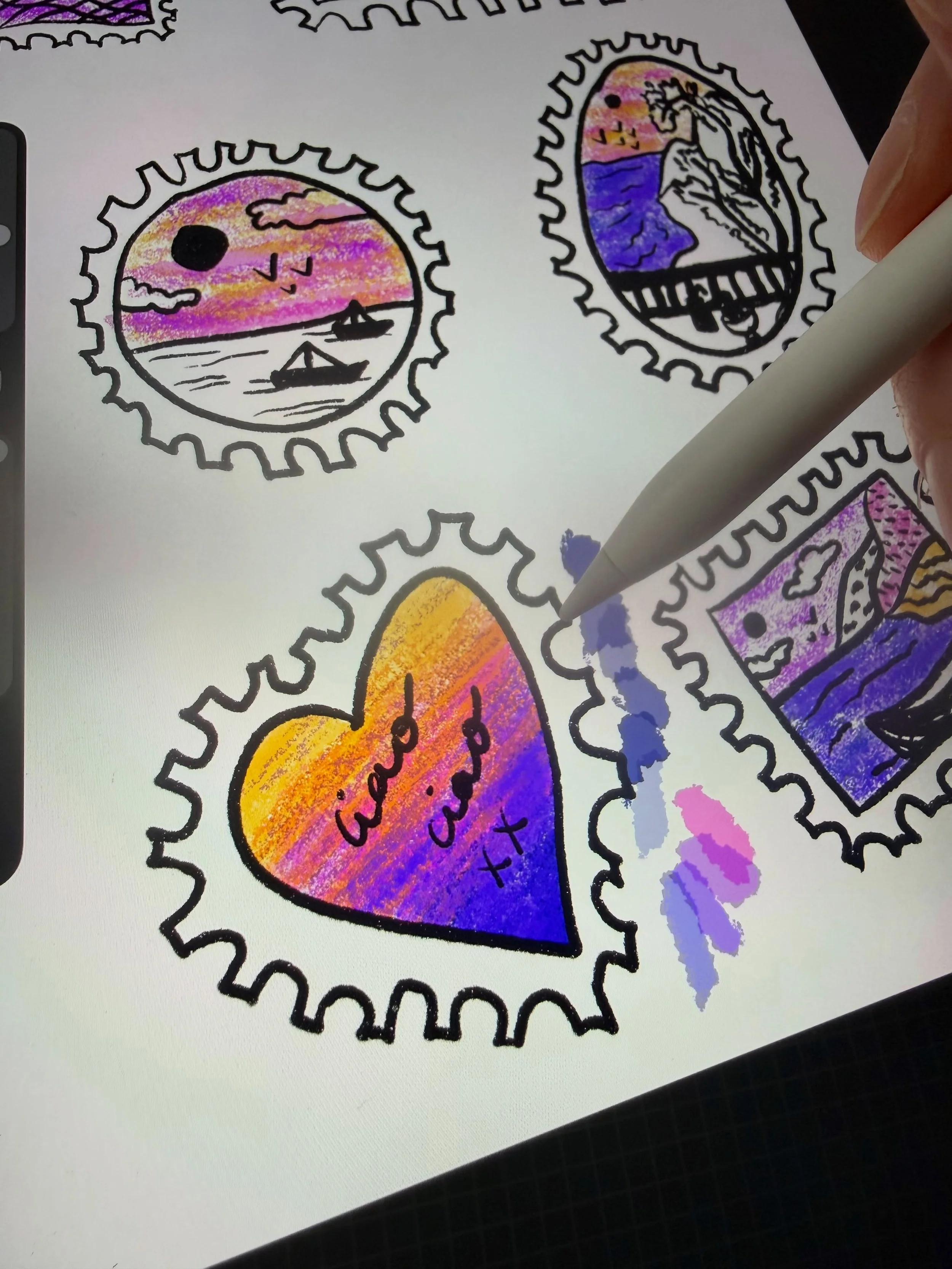 Ciao ciao 💜

Utopia Nebula prend des vacances ! Je vous retrouve en septembre 🌞

Petit aper&ccedil;u de b&eacute;b&eacute;s stickers color&eacute;s que je vous proposerai bient&ocirc;t ! Ptits paysages imaginaires 🌈 Quand je me serais d&eacute;cid