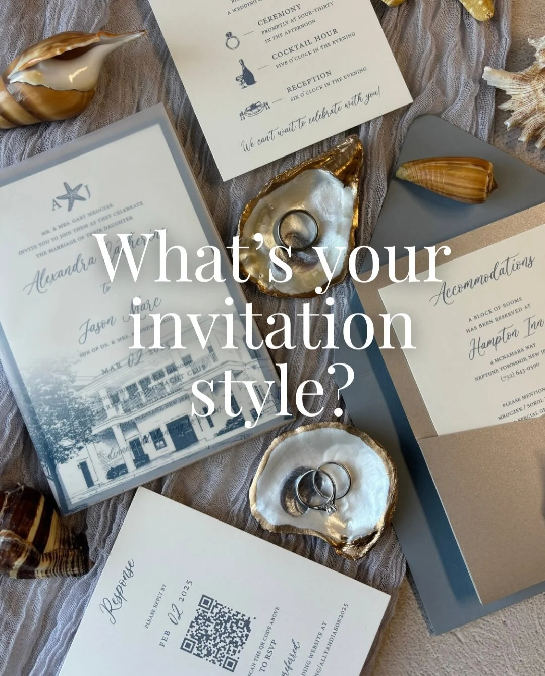 Your invitation suite should feel just as personal as the wedding you&rsquo;re planning. 💌

From sleek and modern to layered and detailed, there are so many ways to package your invitation beautifully.

Swipe through to explore some of our favorite 