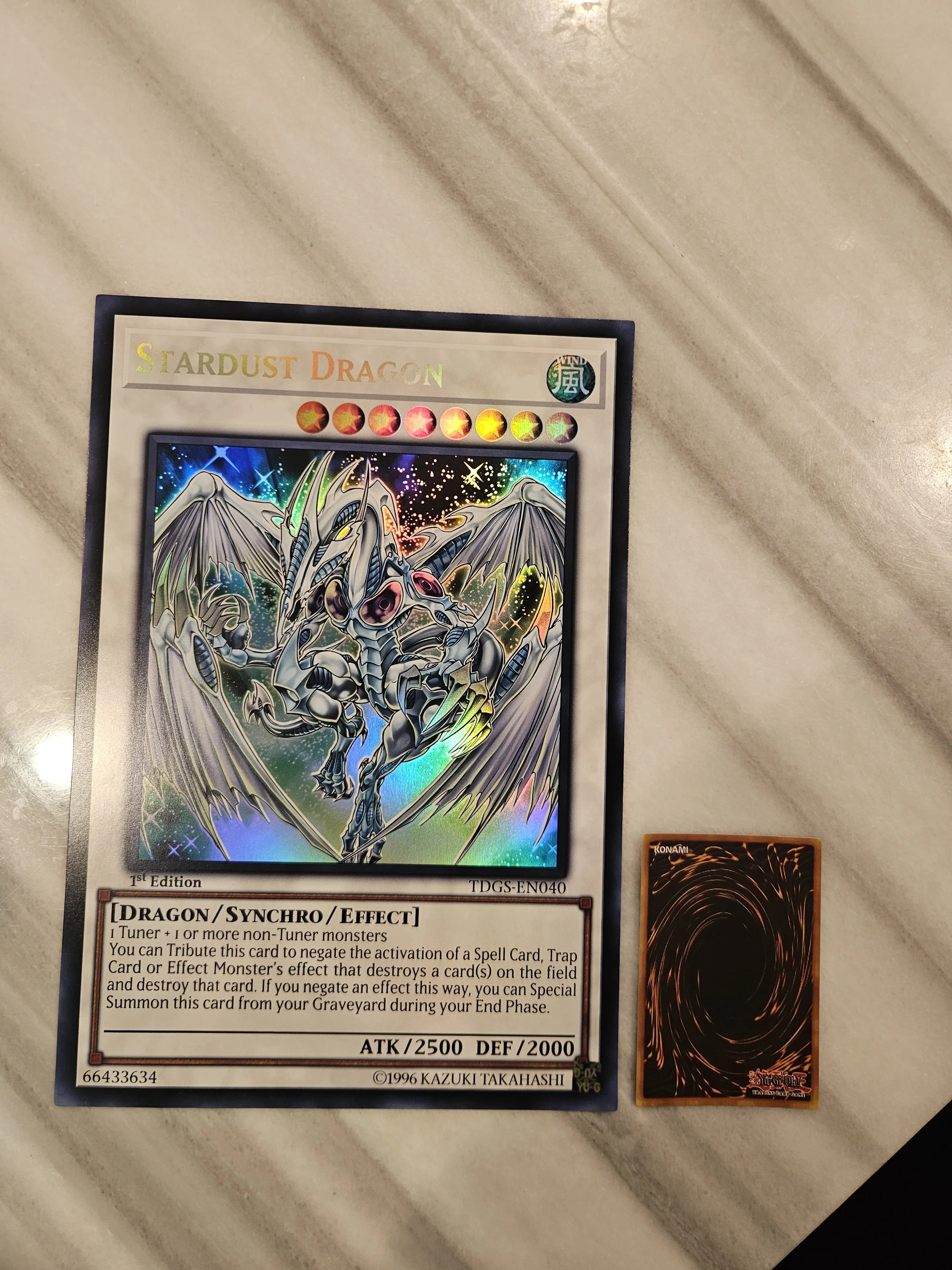 Stardust Dragon - JUMBO Oversized Card