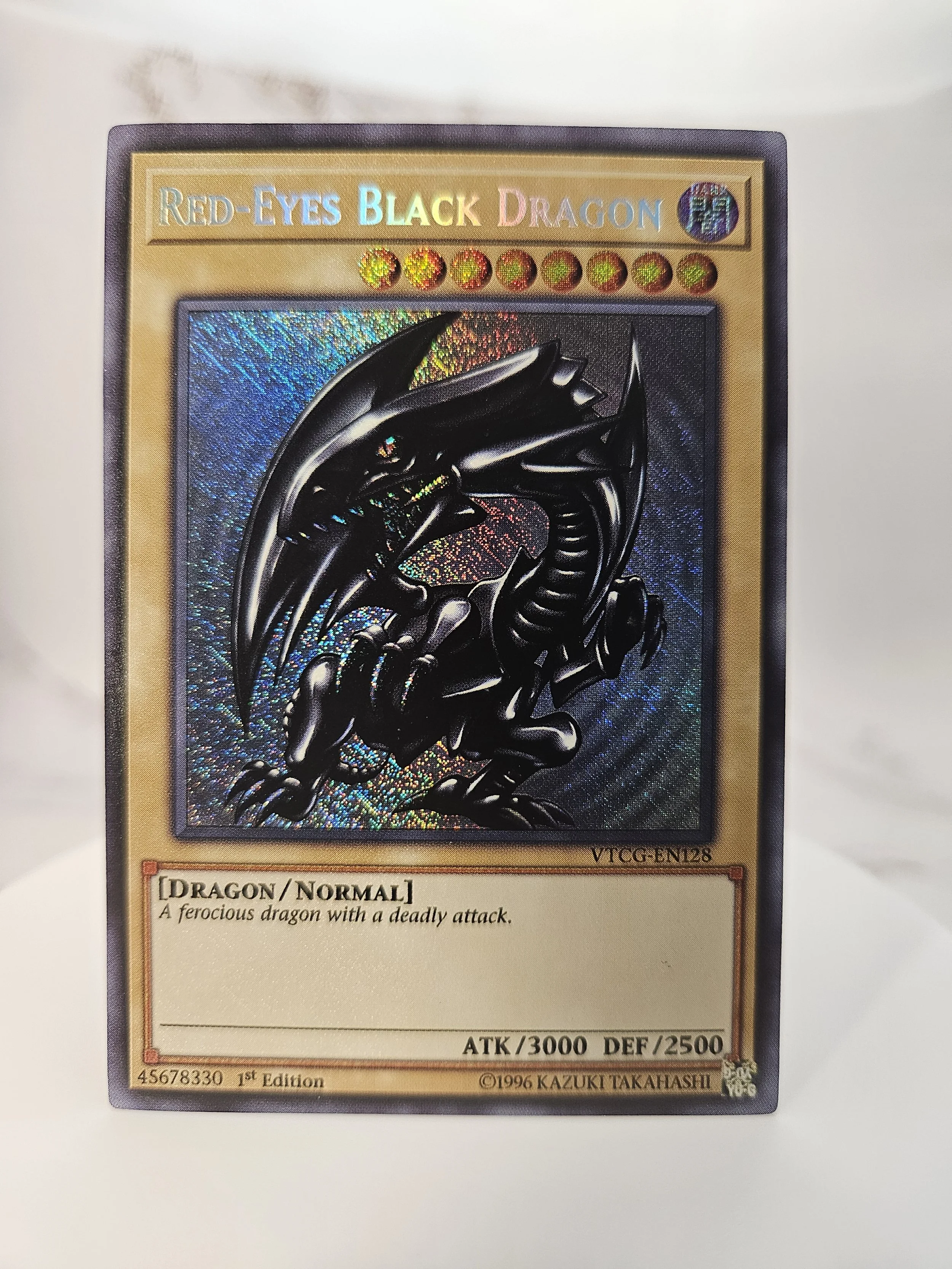Red-Eyes Black Dragon (Alternate Universe - Blue-Eyes White Dragon)