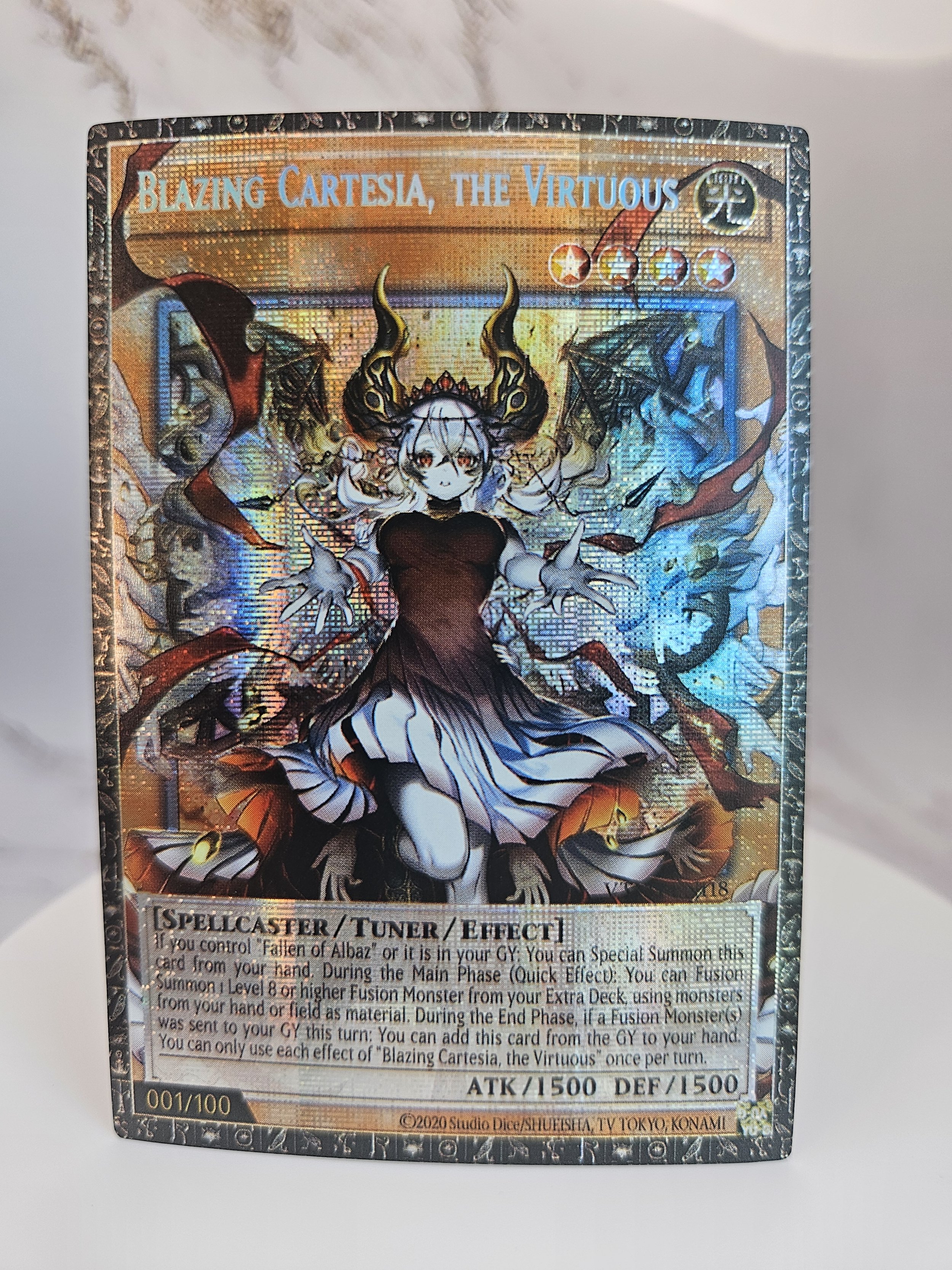 Blazing Cartesia the Virtuous (RA04 Art) - Grand Master