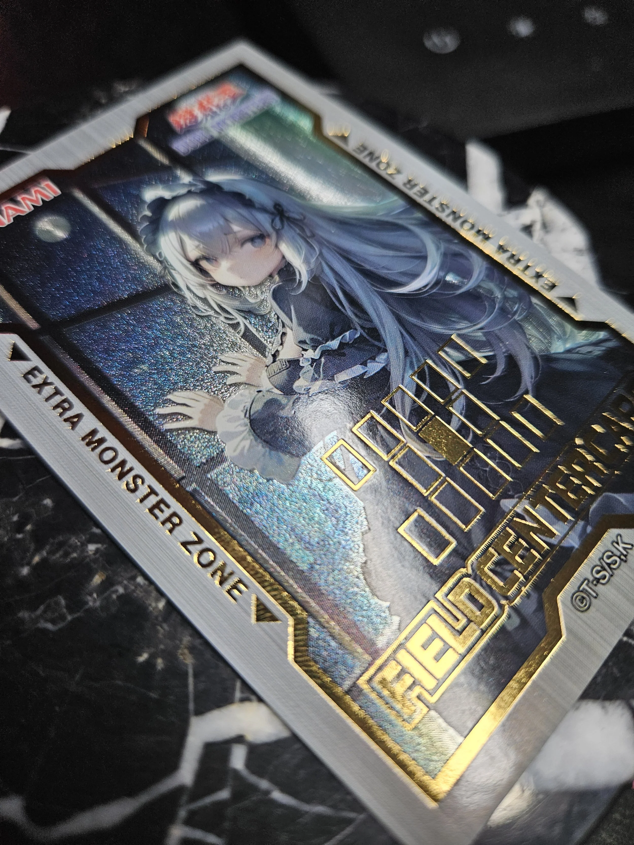 Yugioh OCG Stardust Dragon & Yusei Fudo Sleeves/Field Centre