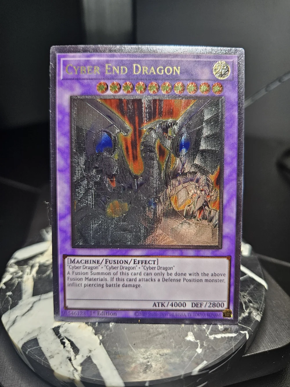 Cyber End Dragon (CRV-EN036) - Ultimate Rare  ValueTCG