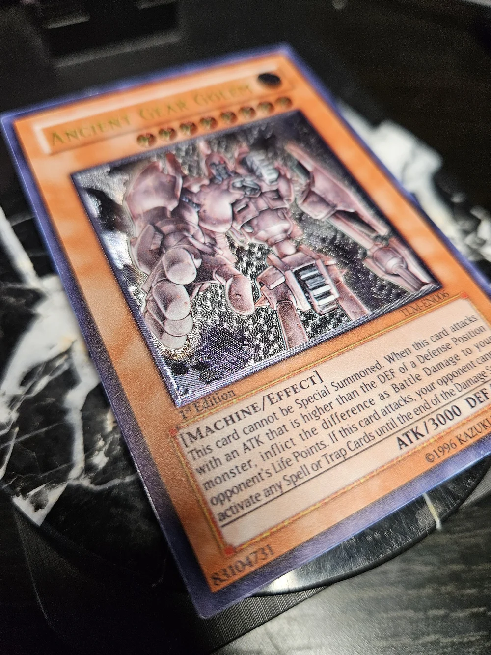 Ancient Gear Golem (TLM-EN006) - Ultimate Rare  ValueTCG