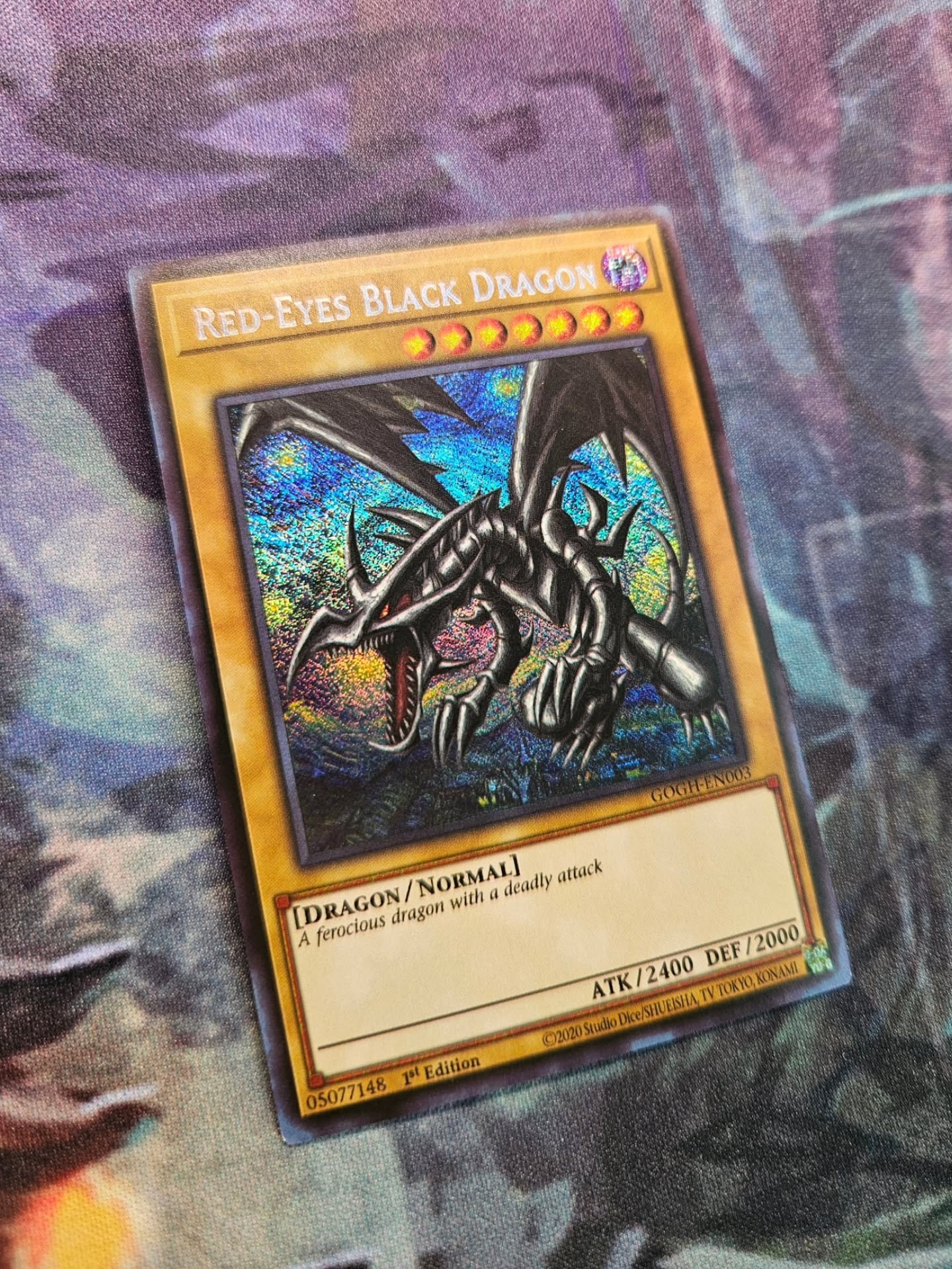 Starry Night x Red-Eyes Black Dragon 

Check out our painting-inspired custom alternate art version of REBD. Not every idea we have turns out the way we imagined it to, but I believe this one is worth a post 👌 🌠

This is one of four cards we've mad