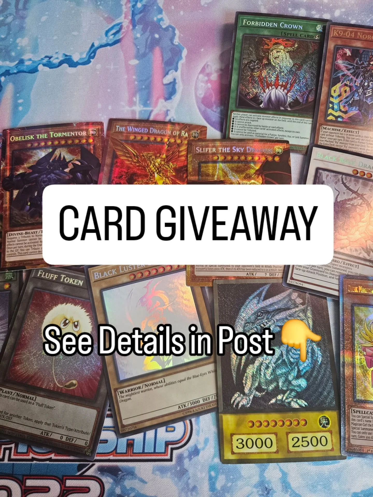 Our second free card giveaway is now live! 

How to participate:
1. Follow + like and comment on this post to be entered for a chance to win.
2. Once we hit 100 Followers, 5 random winners will be selected.
3. Winners can pick any card to receive for