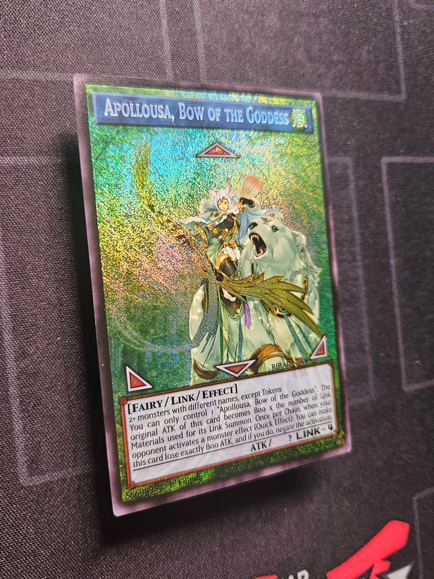 Personal favourite: Apollousa in the classic RIRA artwork, extended addition. A long-time generic staple in any deck capable of making Link 4s due to her strong negate ability. The only thing that exceeds her power is her beauty 🙏

#yugiohcards #yug