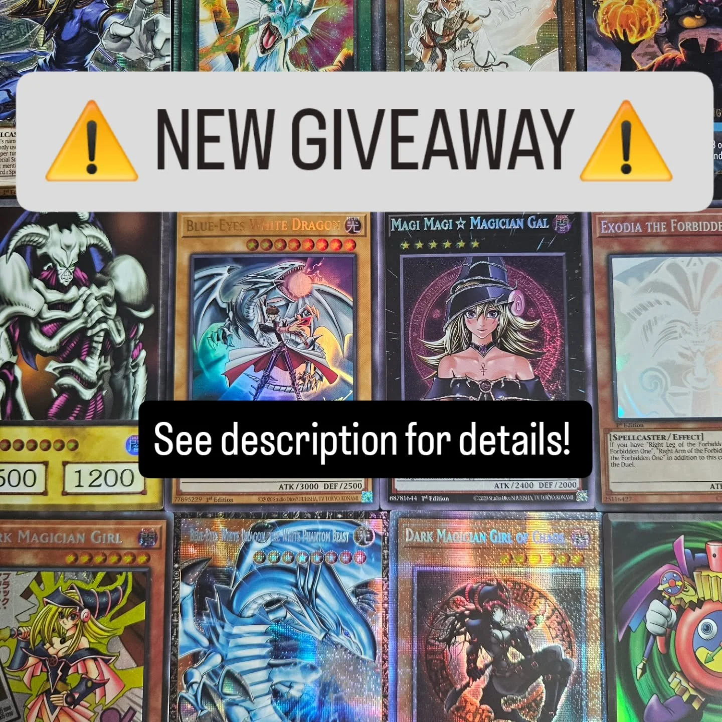 Our third free card giveaway is now live! 

How to participate:
1. Follow + like and comment on this post to be entered for a chance to win.
2. Once we hit 200 Followers, 10 random winners will be selected.
3. Winners can pick any card to receive for