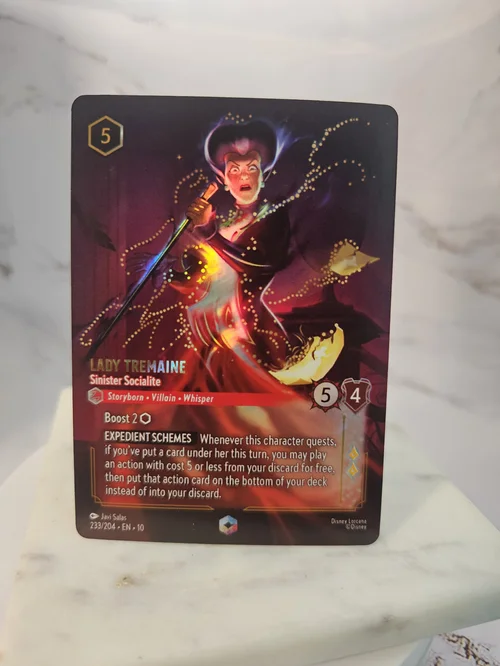 lorcana whispers in the well chase cards Disney Booster Pack Uncover the mysteries beneath the surface Whispers in the Well teasers!