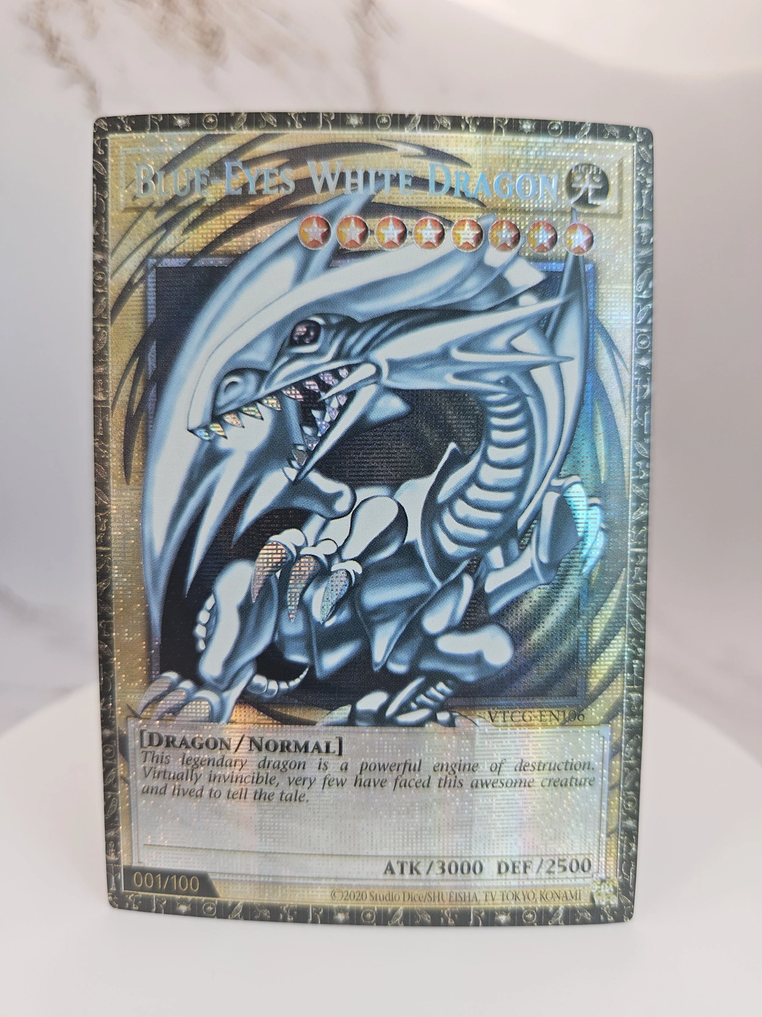 Blue-Eyes White Dragon (SDK Art) - Grand Master