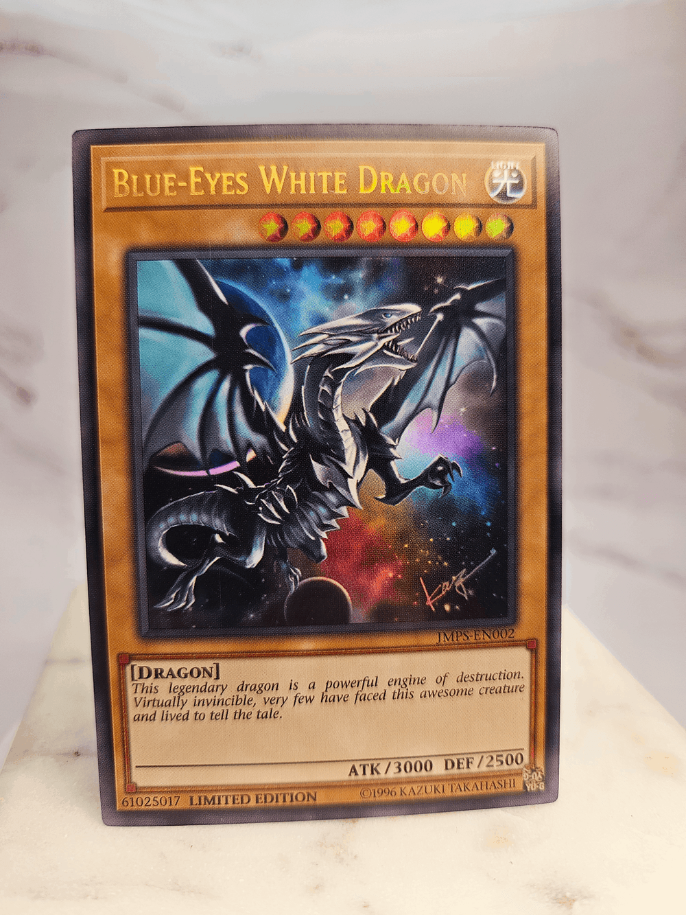 blue eyes white dragon limited edition card Yu-Gi-Oh! - Blue-Eyes (FL1-EN001) - Forbidden Legacy 1 - trading and collectible card game (TCG/CCG) Blue-Eyes White Dragon - Yu-Gi-Oh!